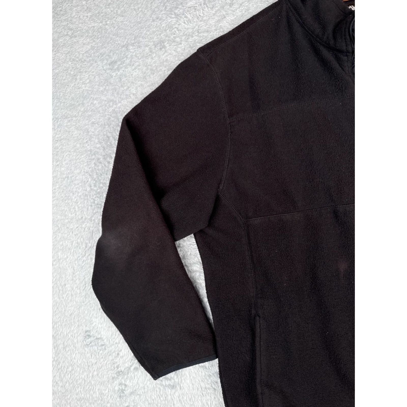 Timberland Timberland Jacket Men Extra Large Black Full Zip Mock Neck 100% Polyester Read Size US L / EU 52-54 / 3 - 3 Thumbnail