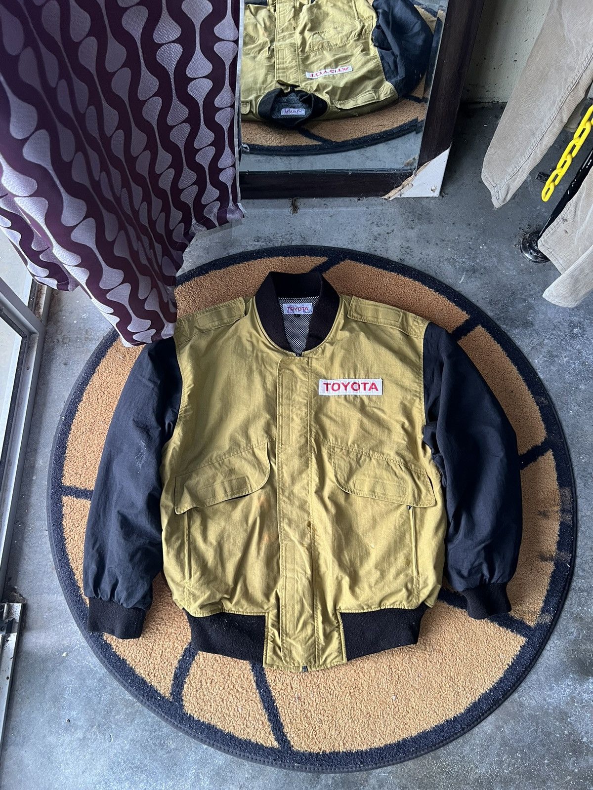 Japanese Brand 🔥Vintage Toyota Zipper Jacket Size US L / EU 52-54 / 3 - 2 Thumbnail