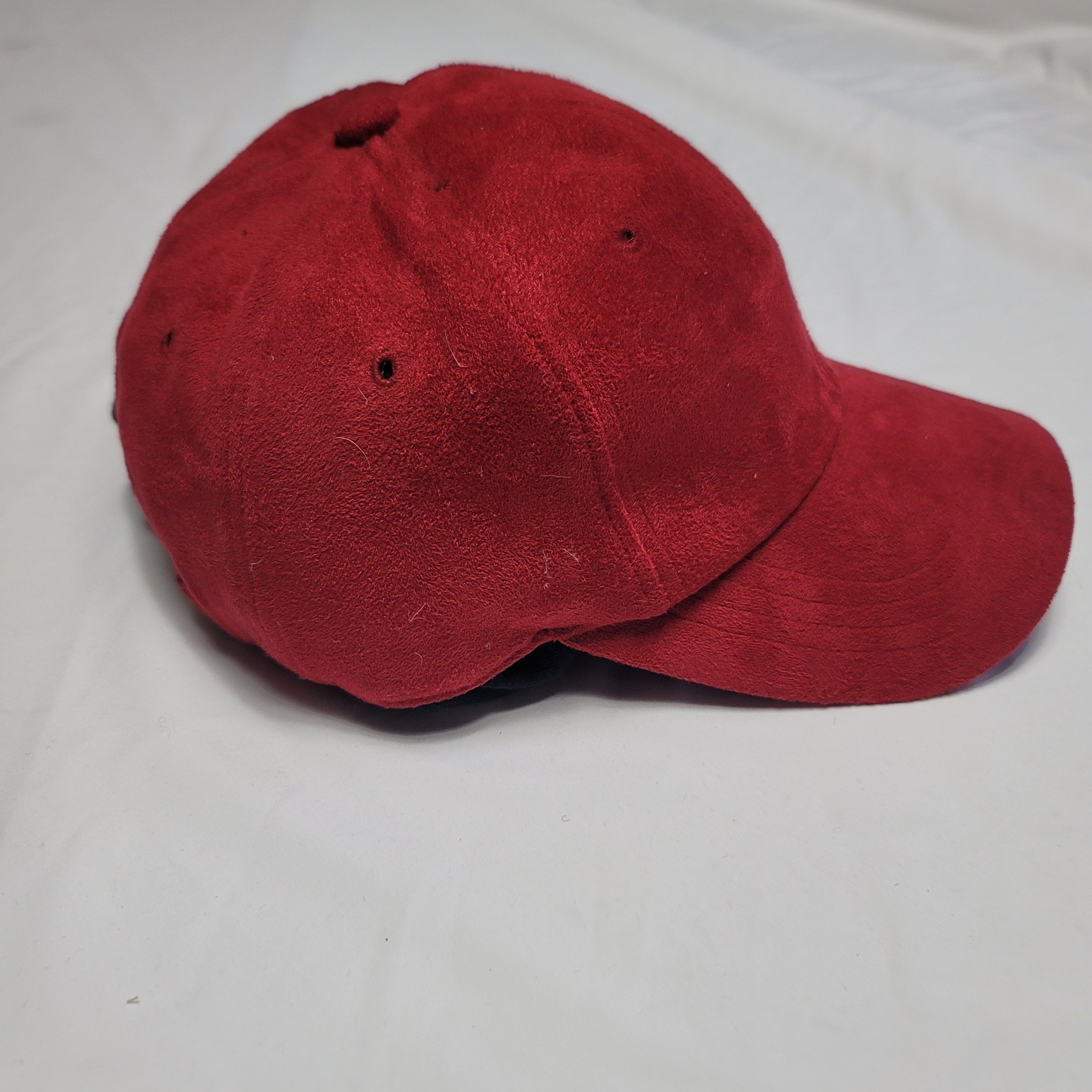 Designer Blank Suede Adjustable Baseball Cap Size ONE SIZE - 2 Thumbnail