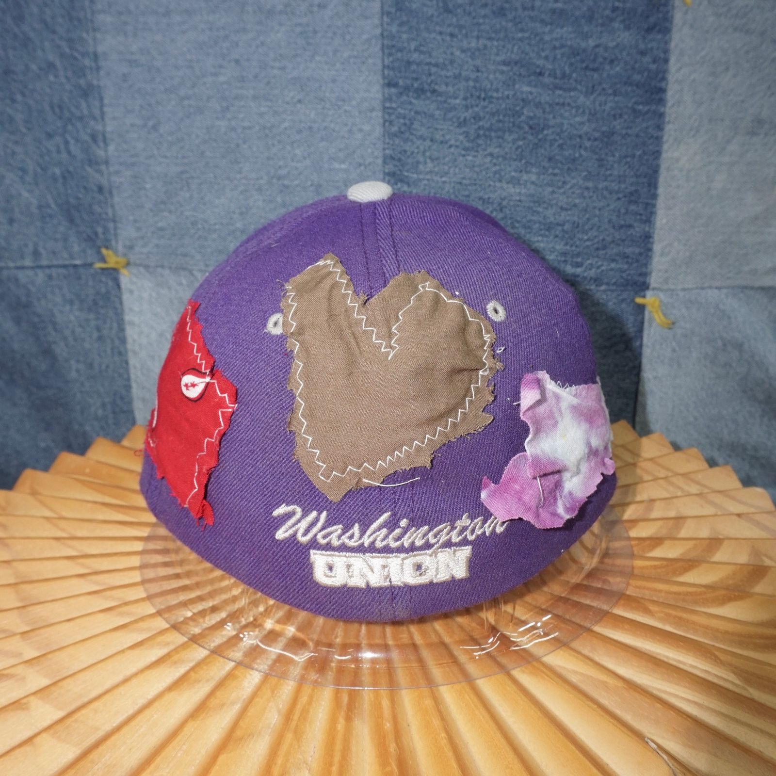 Vintage S/M - Vintage Y2K Washington Union embroider patchwork hat Size ONE SIZE - 2 Thumbnail