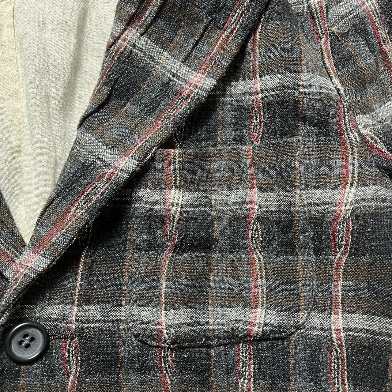 Japanese Brand FRAMeWORK Japanese Brand Check Jacket Size US M / EU 48-50 / 2 - 8 Thumbnail