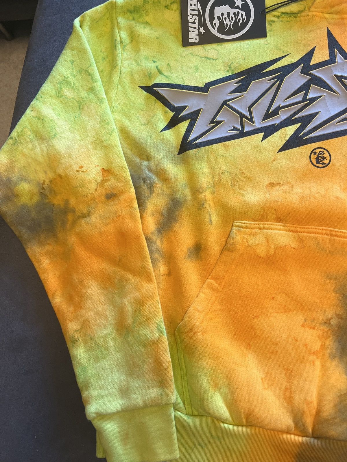 HELLSTAR Hellstar holloween drop Vomit tie die hoodie Size US M / EU 48-50 / 2 - 3 Thumbnail