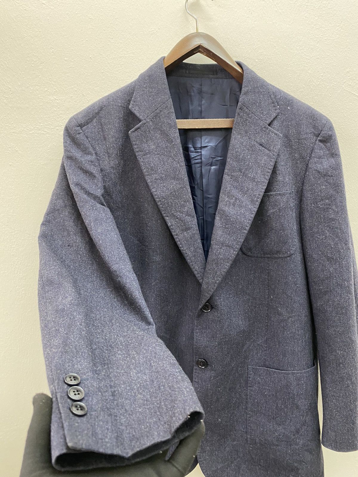 Lanvin Vintage Lanvin Classique wool blazer Jacket Size US L / EU 52-54 / 3 - 5 Thumbnail