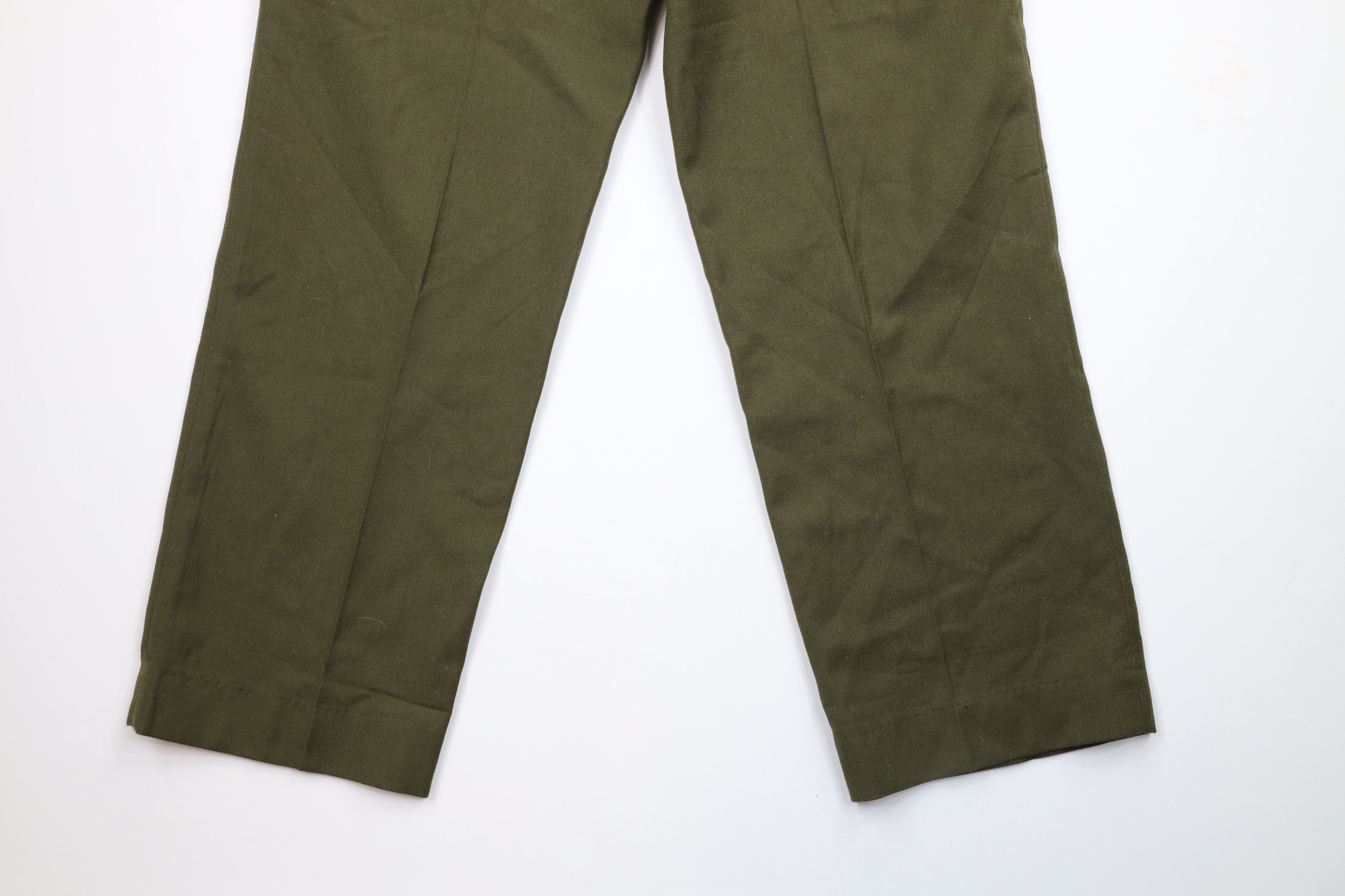 Vintage Vintage 50s Korean War Wool M-1951 Field Trousers Pants USA Size US 34 / EU 50 - 13 Thumbnail