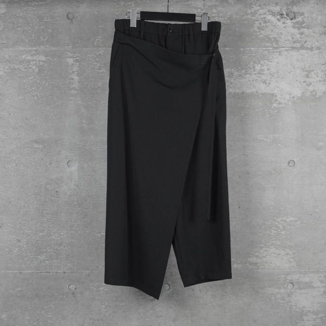 Yohji Yamamoto POUR HOMME 18aw wrap pants HK-p24-100 size 2 Size US 35 - 2 Thumbnail