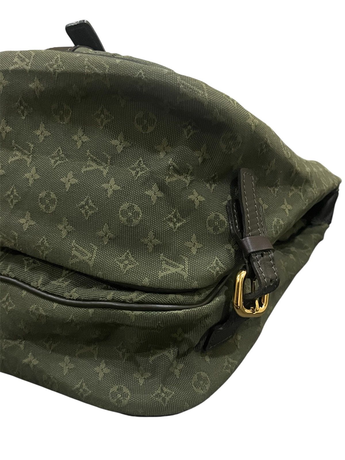 Louis Vuitton LOUIS VUITTON KHAKI MONOGRAM MINI LIN MAMAN BAG Size ONE SIZE - 18 Thumbnail