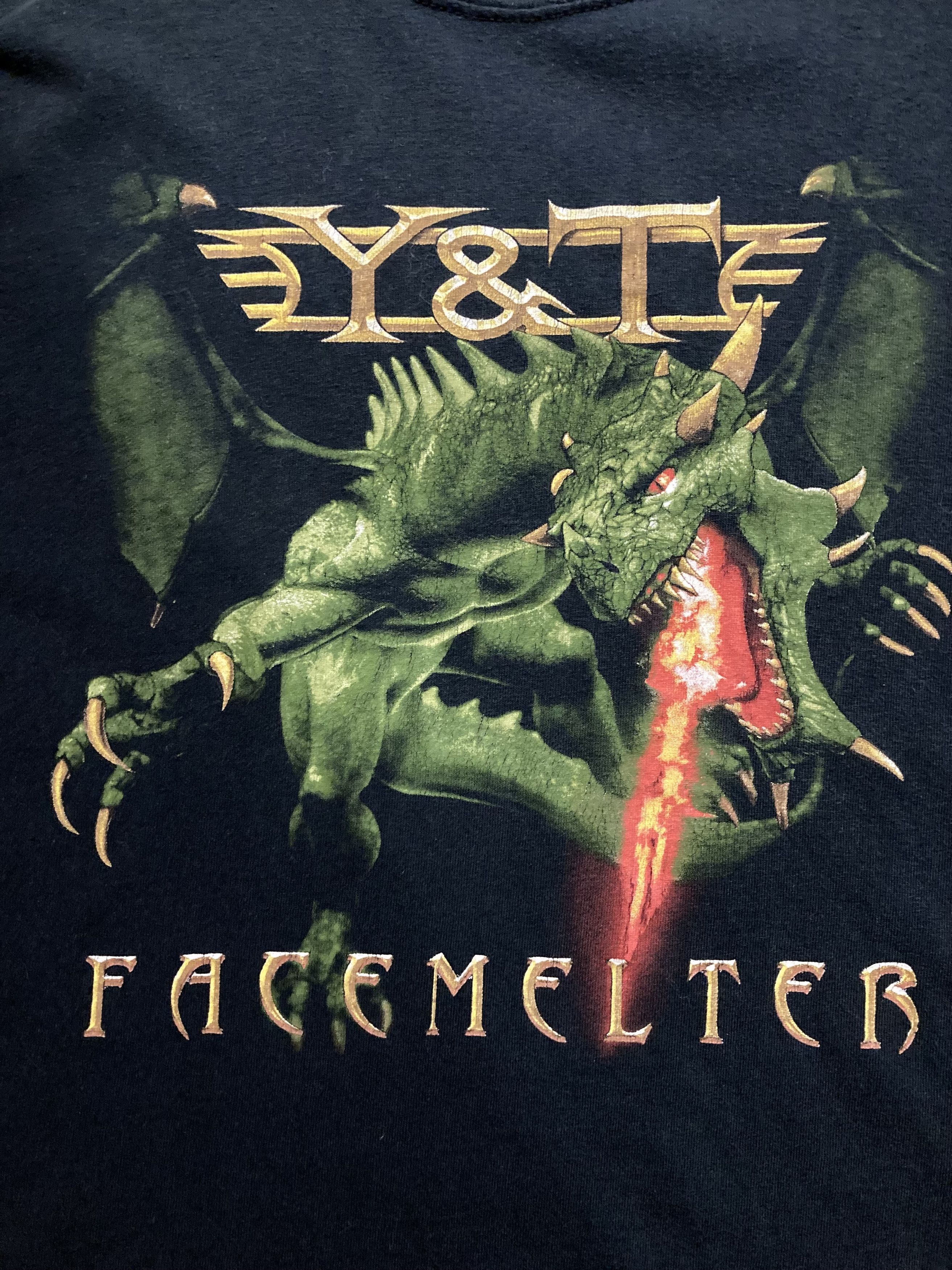 Band Tees Y&T Facemelter 2010 World Tour Concert Band t shirt Size US XXL / EU 58 / 5 - 6 Thumbnail