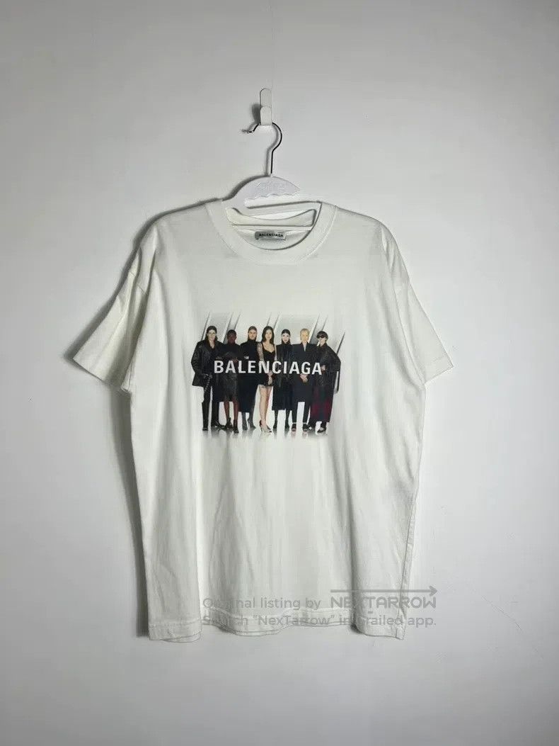 Balenciaga Balenciaga Portrait Short Sleeve Size US S / EU 44-46 / 1 - 1 Thumbnail