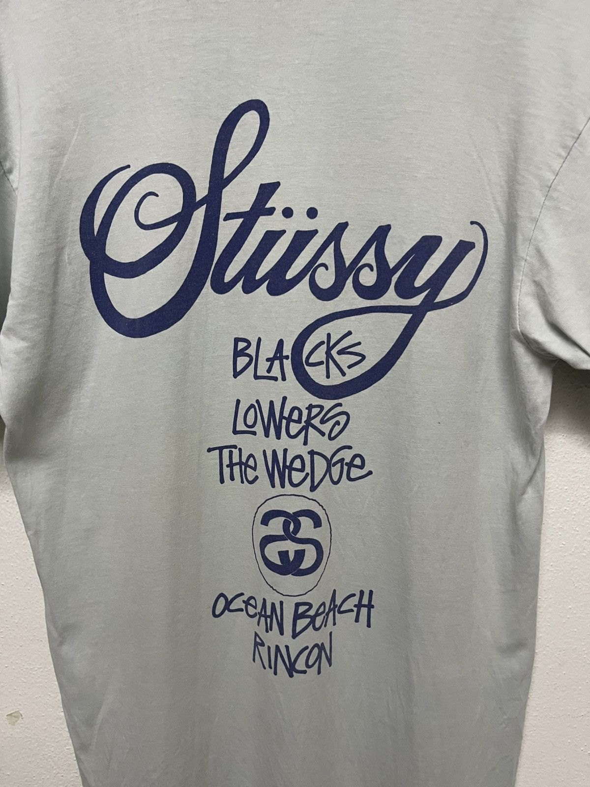 Stussy 2000s STUSSY WORLD TOUR TSHIRT Size US M / EU 48-50 / 2 - 12 Thumbnail