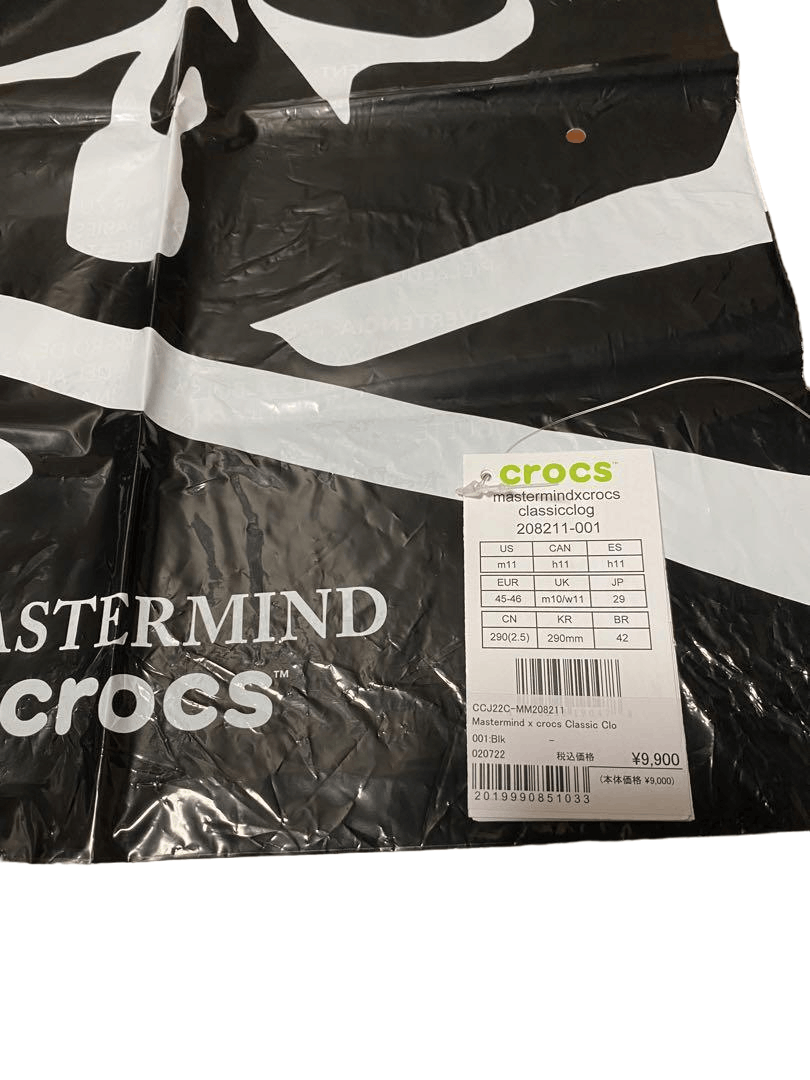 Crocs × Mastermind Japan MASTERMIND x CROCS CLASSIC CLOG Size US 11 / EU 44 - 7 Thumbnail