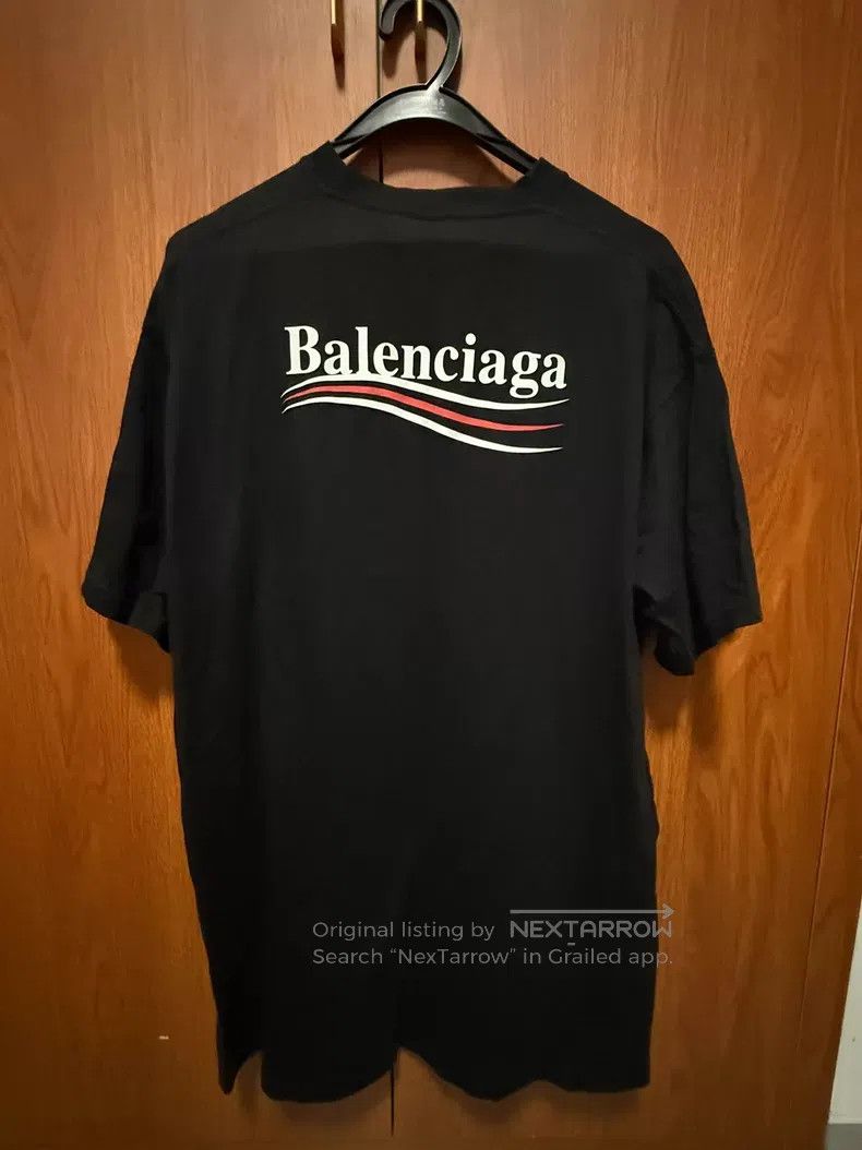 Balenciaga Balenciaga Coke wave print T-shirt Size US XS / EU 42 / 0 - 2 Thumbnail