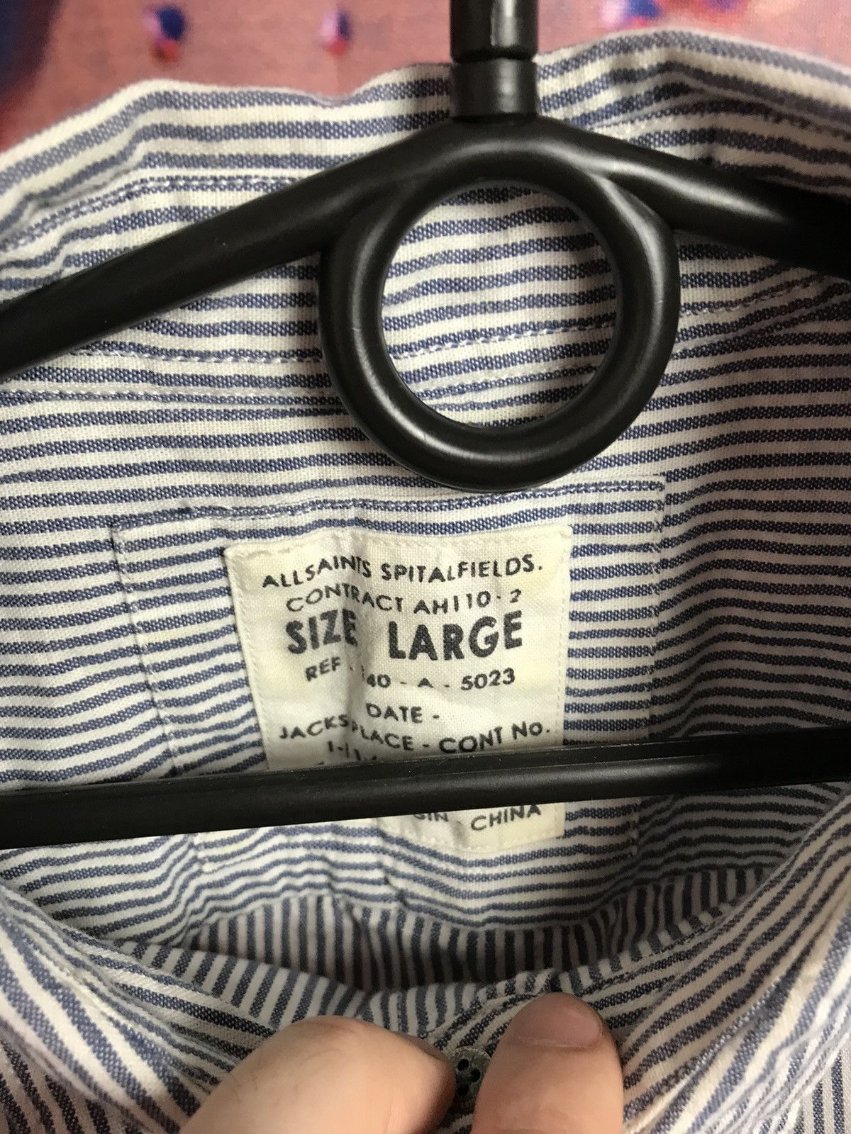 Allsaints Allsaints luxury streetwear shirt Size US M / EU 48-50 / 2 - 3 Thumbnail