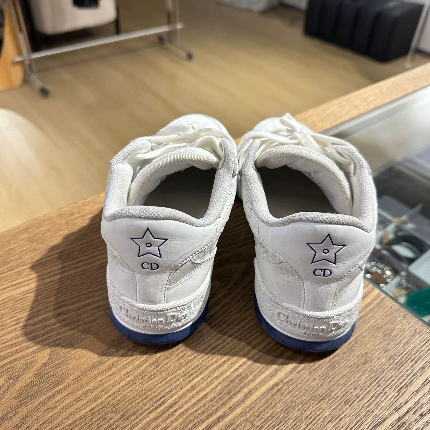 Christian Dior Monsieur Dior mar509 One AOP Oblique CD Star Sneakers 36.5 Size US 6 / IT 36 - 9 Thumbnail