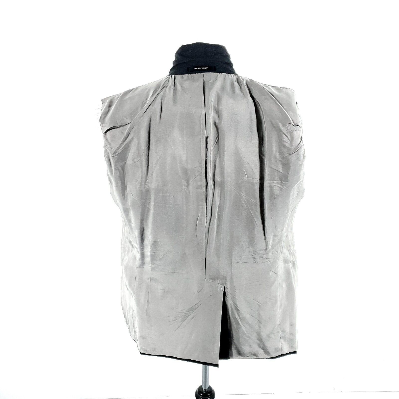 Hugo Boss Hugo Boss Guabello Super 130s Wool 3 Button Blazer 38S Gray Size 38S - 12 Thumbnail