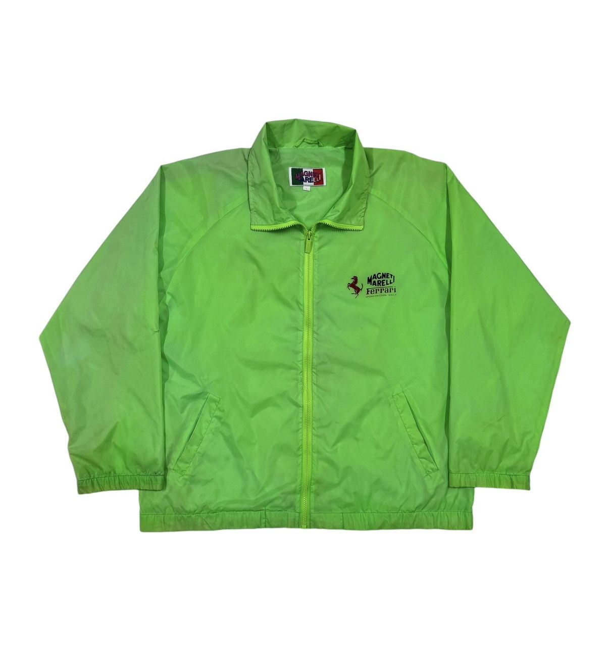 Ferrari × Sports Specialties × Vintage Vtg🔥Magneti Marreli Neon Green Sponsorizzata Dalla jacket Size US L / EU 52-54 / 3 - 2 Thumbnail