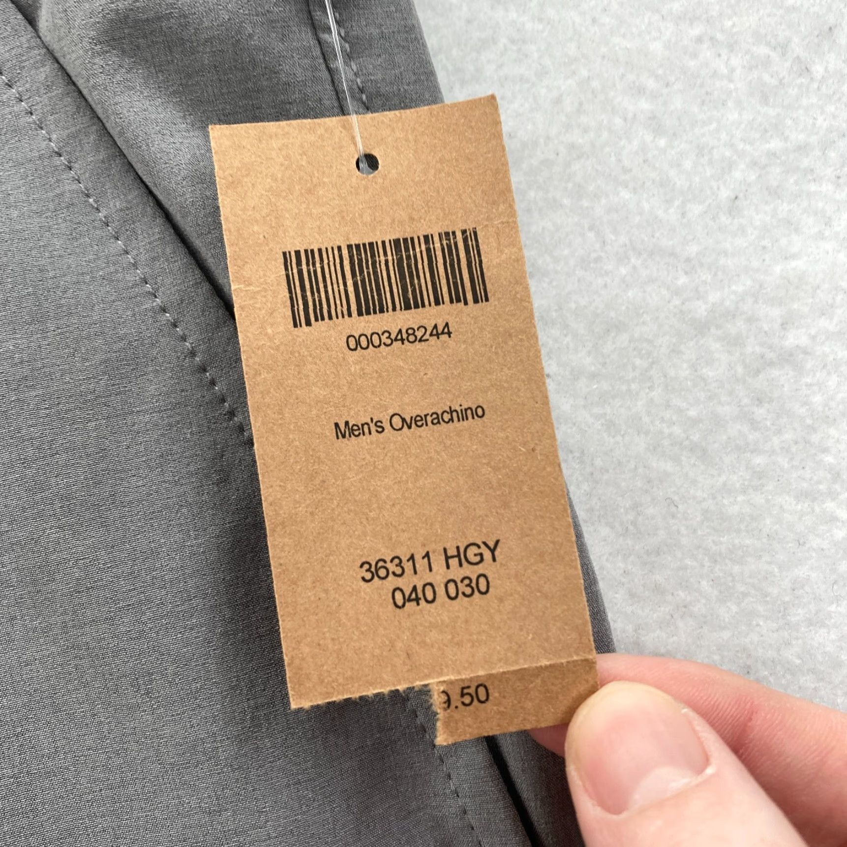 Vintage Duluth Overachino Pants Mens 40x30 Standard Fit Gray Stretch Cargo Hiking Camp Size US 40 / EU 56 - 4 Thumbnail