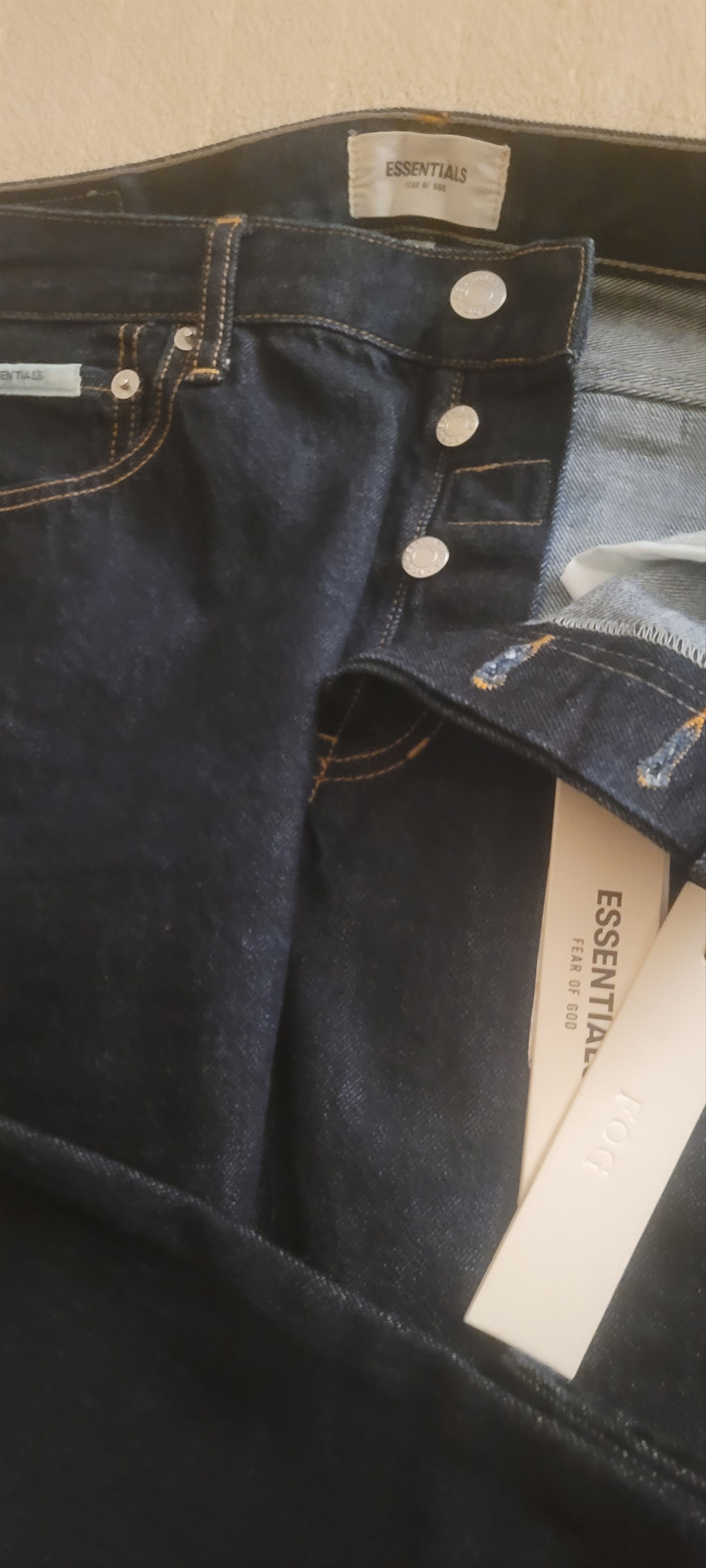Essentials Essentials Fear of God 2018 Archive Kurabo Japanese Denim Size US 32 / EU 48 - 6 Thumbnail