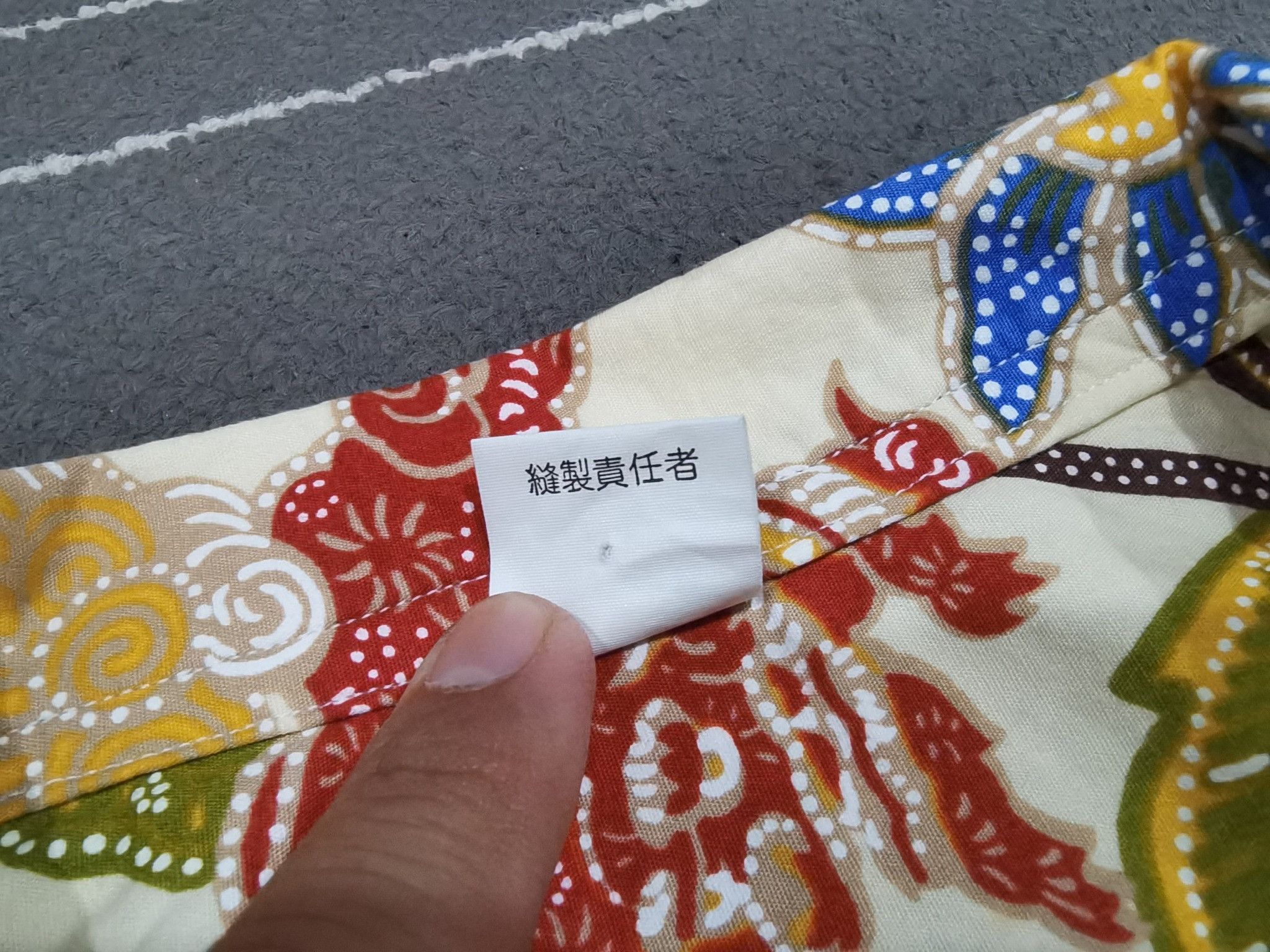 Japanese Brand Vintage batik Japanese dragon motif XL 1993 Size US XL / EU 56 / 4 - 4 Thumbnail