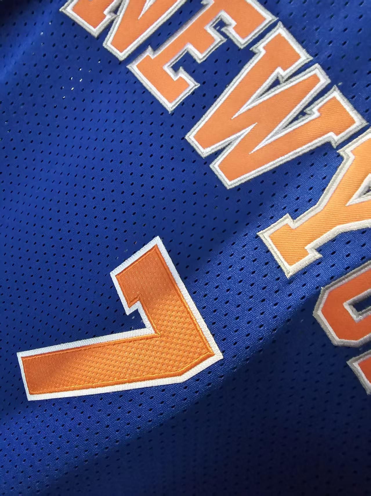 NBA New York Knicks #7 Carmelo Anthony Jersey Double Stitched L Size US L / EU 52-54 / 3 - 3 Thumbnail