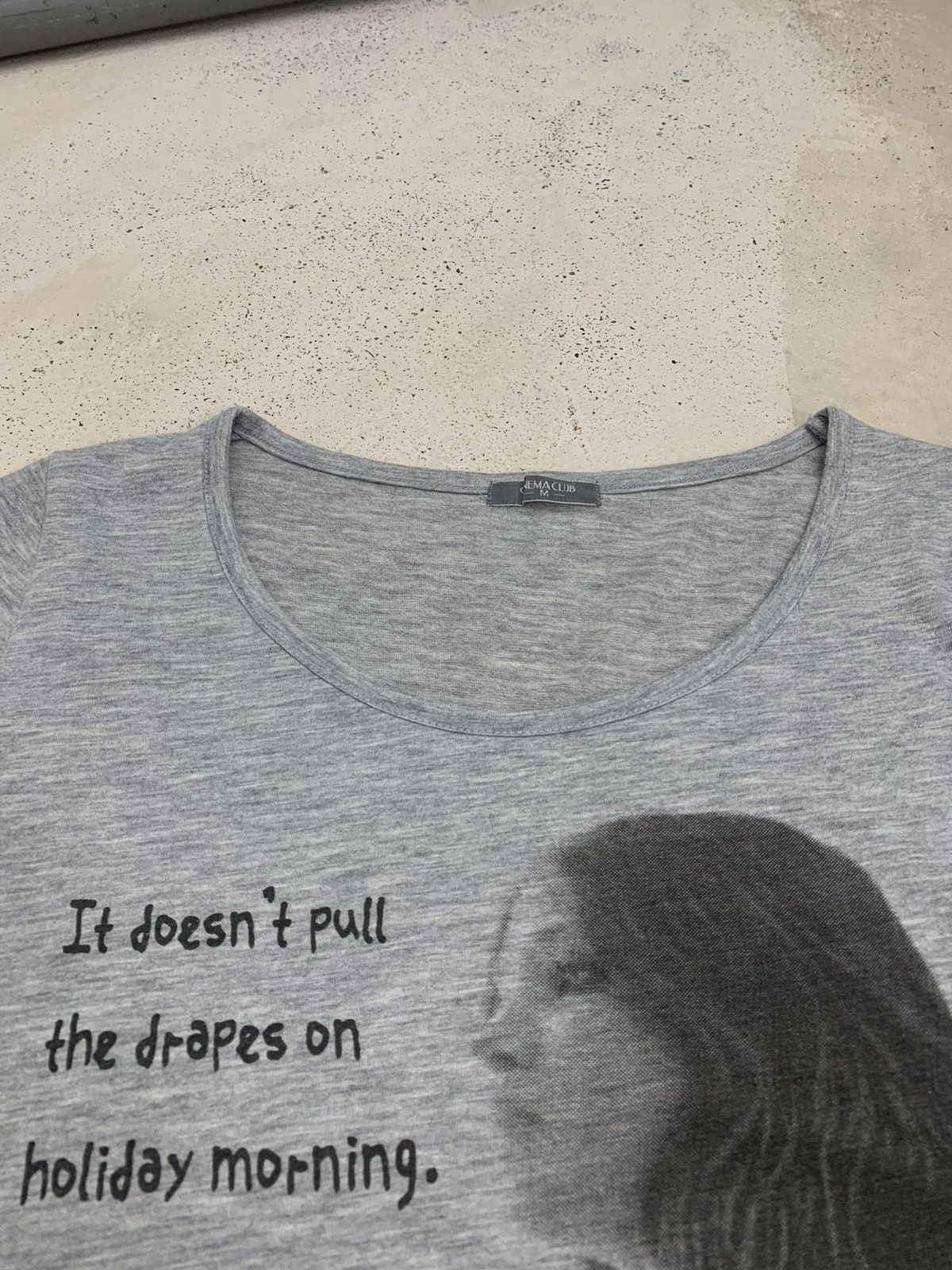 Hysteric Glamour Cinema Club Girl Photo Tee Life Poem Size M / US 6-8 / IT 42-44 - 7 Thumbnail