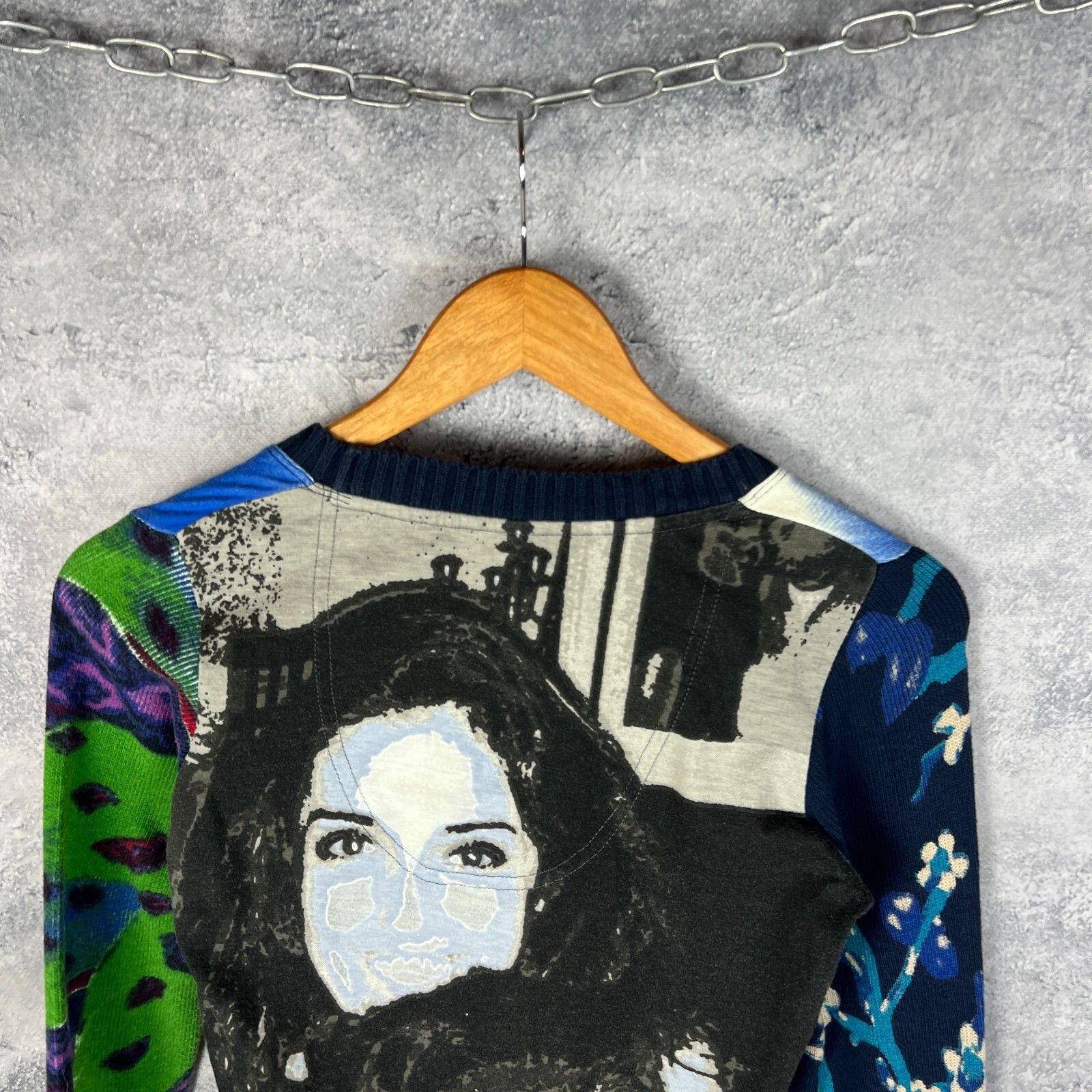 Desigual Desigual Sweater Women's Size S Multicolor Long Sleeve ` Size S / US 4 / IT 40 - 6 Thumbnail