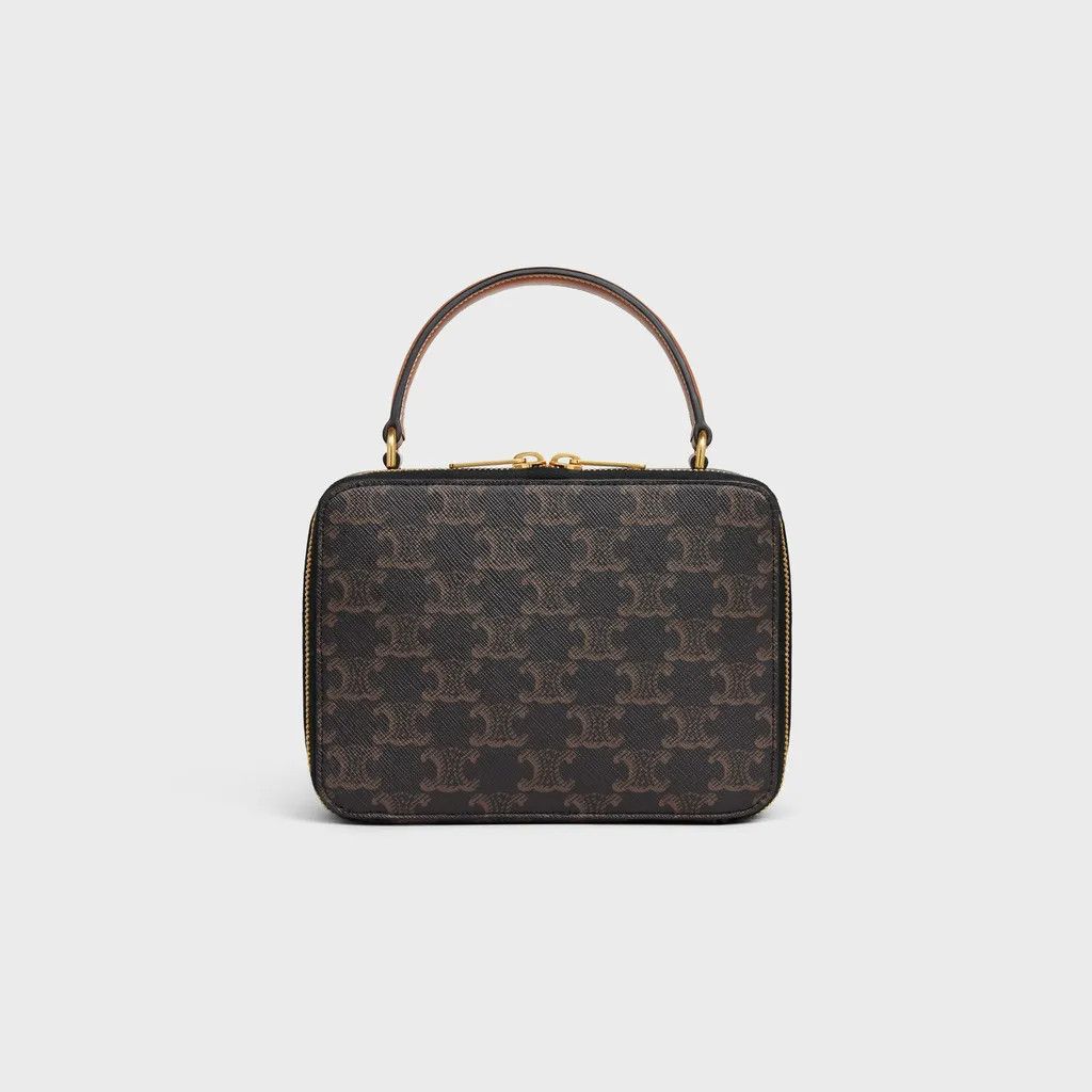 Celine o1bcso1str0725 Size : OS /10M022 Triomphe Canvas Bag in Tan Size ONE SIZE - 1 Thumbnail