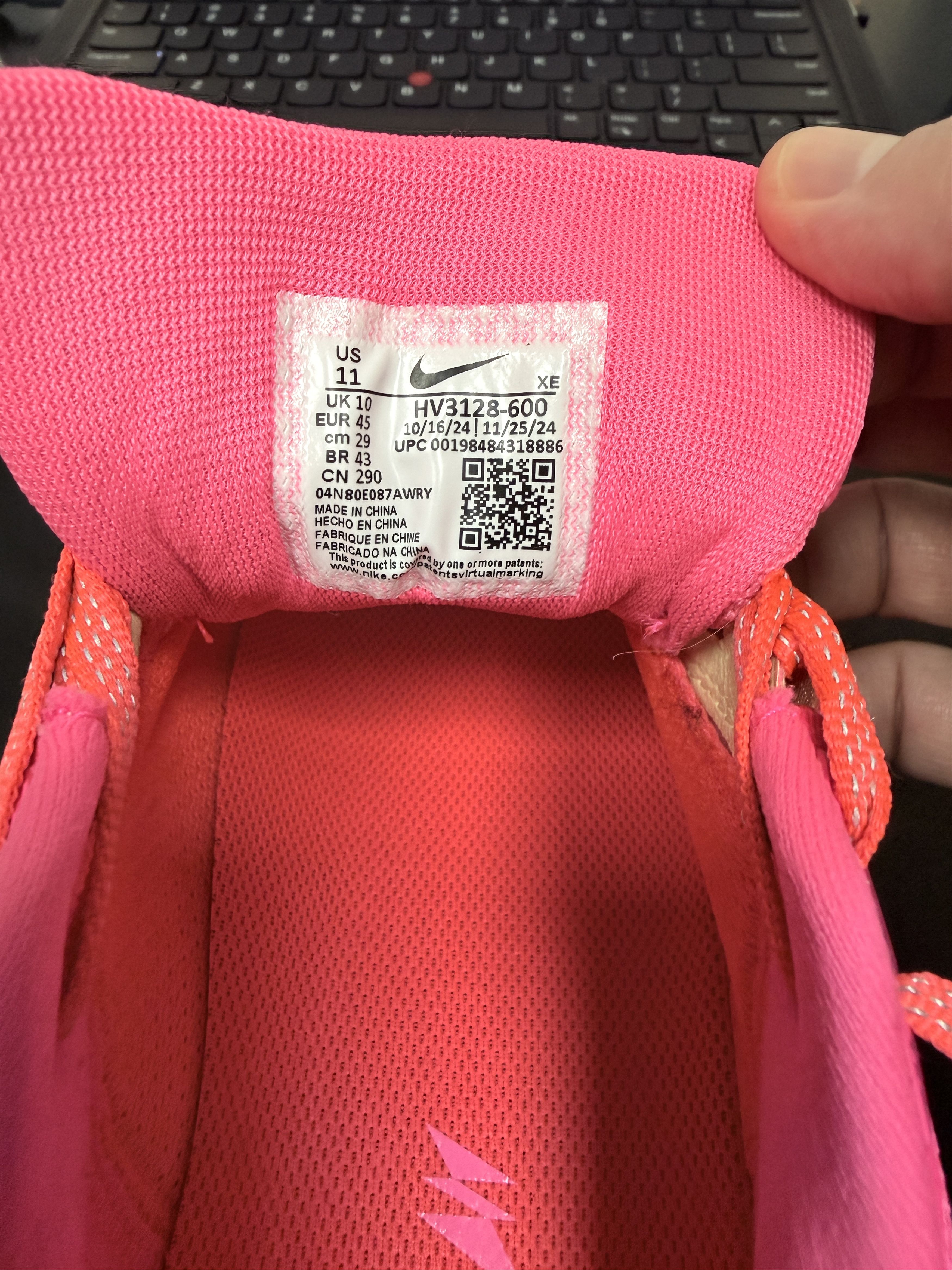 Nike Nike Pegasus 41 Hyper Pink/Sequoia/Guava Ice|M11 | DEADSTOCK Size US 11 / EU 44 - 7 Thumbnail