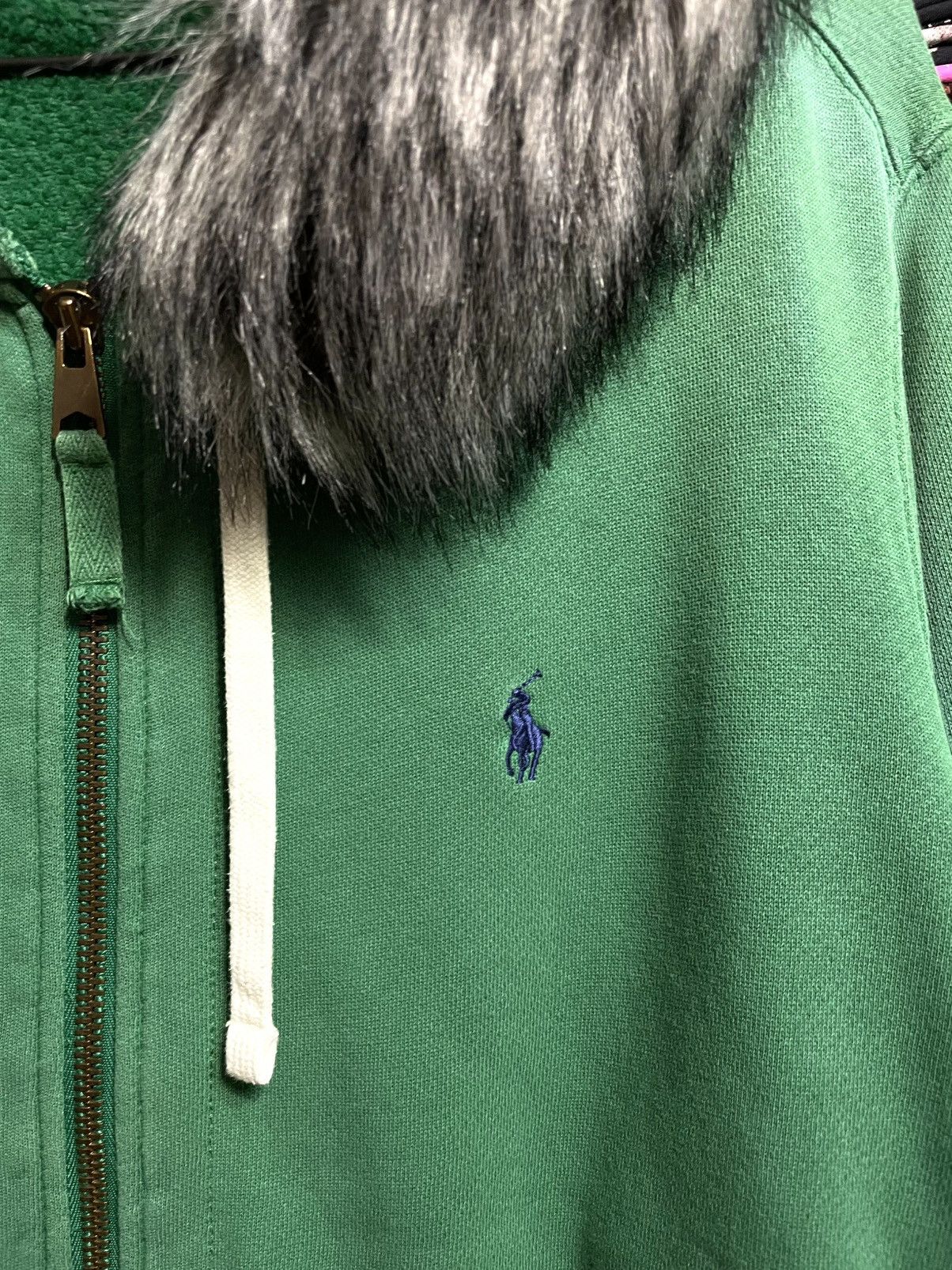 Polo Ralph Lauren Vintage Ralph Lauren If Six Was Nine LGB Vibe Fur Zip Hoodie Size US L / EU 52-54 / 3 - 5 Thumbnail