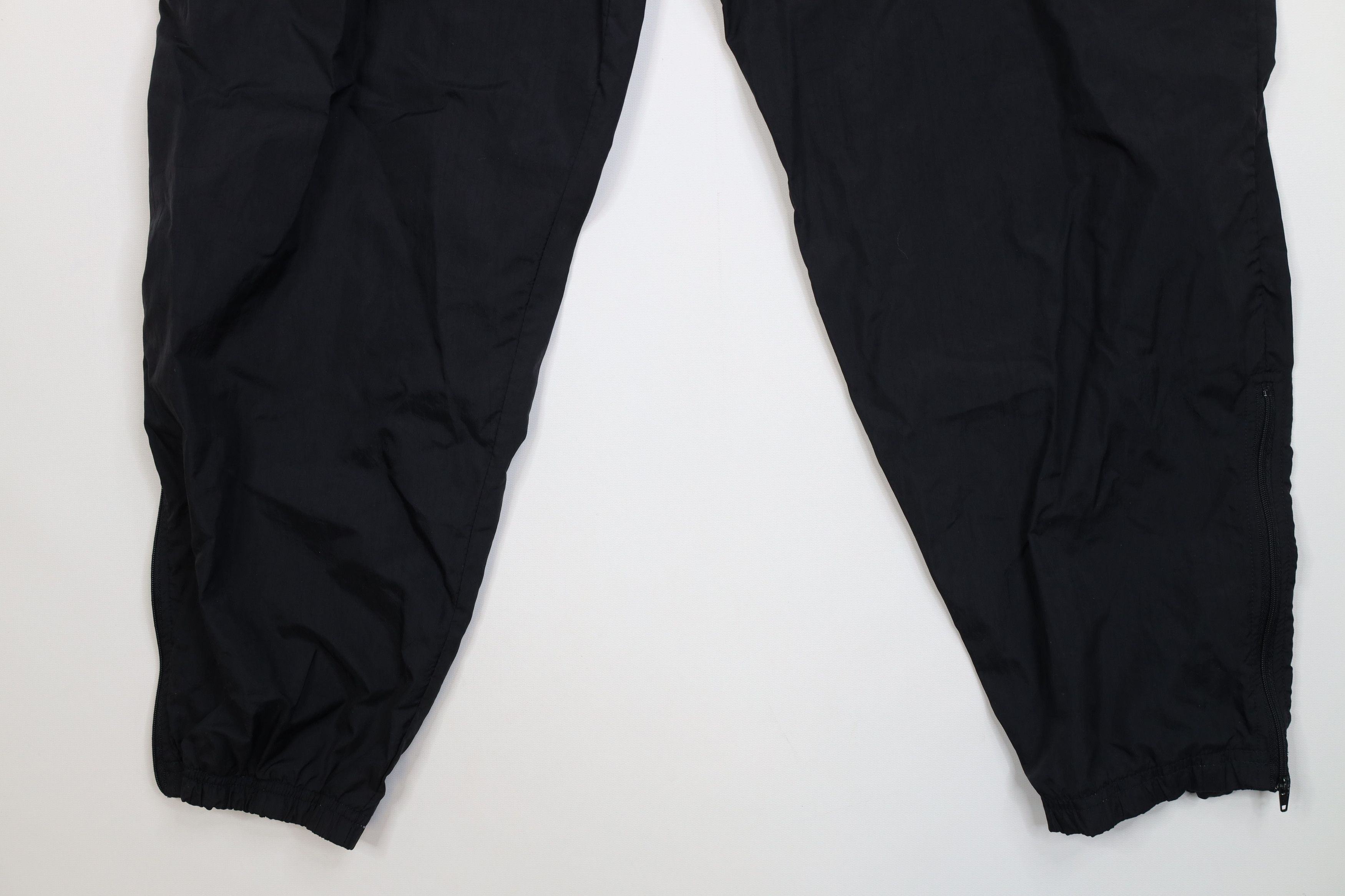 Vintage Vintage 90s Streetwear Blank Windbreaker Joggers Pants Black Size US 36 / EU 52 - 12 Thumbnail