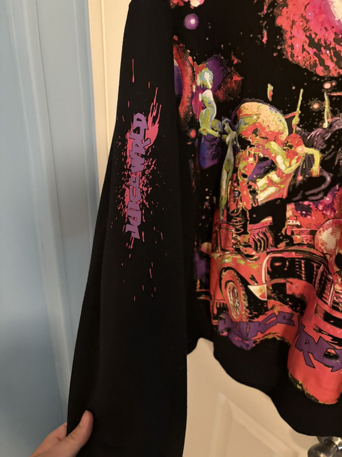 999 Club × Vlone Vlone x 999Club Juice Wrld Galaxy Hoodie Size US XL / EU 56 / 4 - 5 Thumbnail