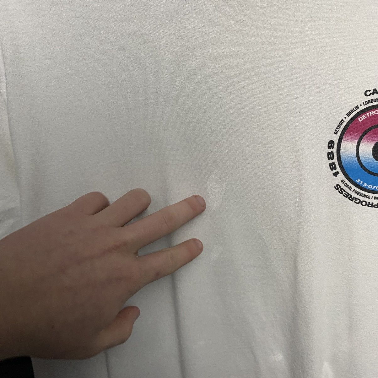 Carhartt Vintage Carhartt Wip Big graphic logo y2k opium tee size M Size US M / EU 48-50 / 2 - 8 Thumbnail
