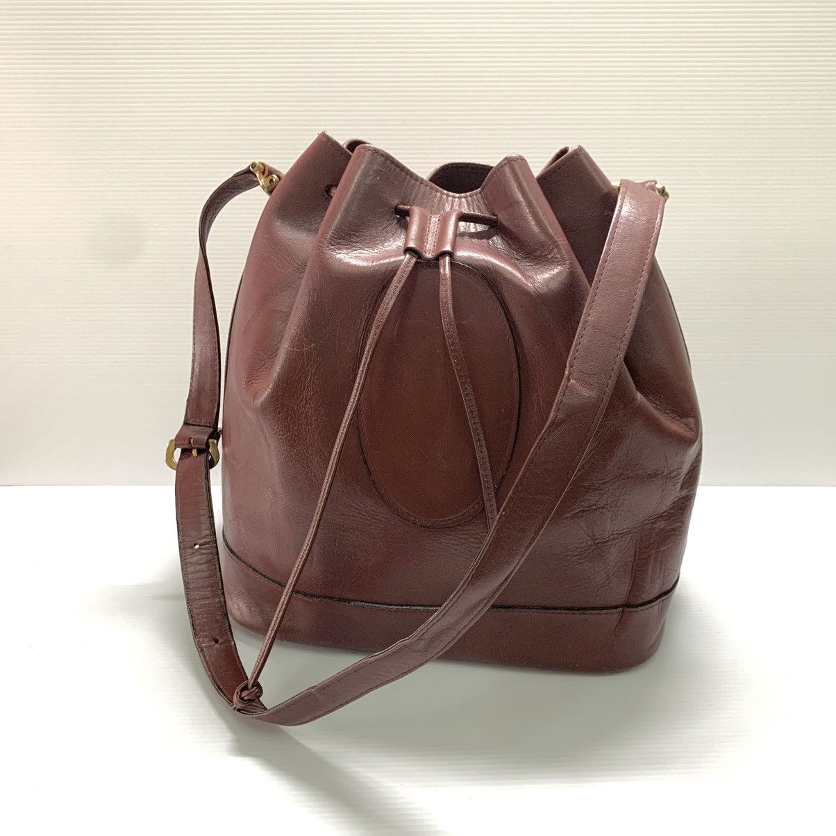 Cartier Cartier Vintage Leather Bucket Bag Size ONE SIZE - 2 Thumbnail