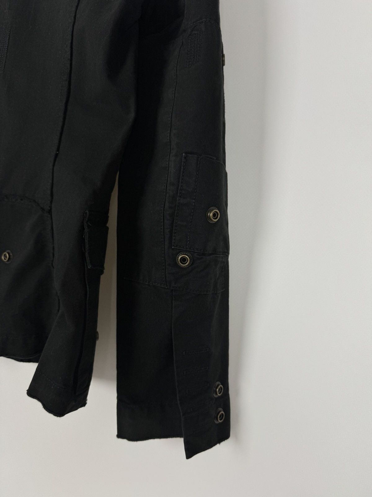 Zadig & Voltaire NWT Zadig&Voltaire Virginia Grunge Black Jacket Size XS / US 0-2 / IT 36-38 - 9 Thumbnail