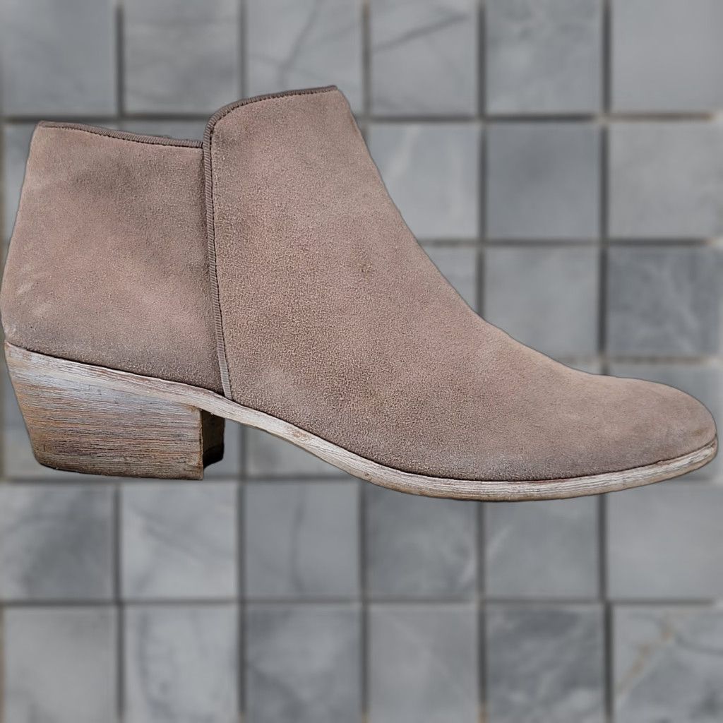 Sam Edelman Sam Edelman Petty 2 Ankle Bootie Women’s Size 8M Putty Pink Suede Chelsea Bootie Size US 8 / IT 38 - 1 Thumbnail