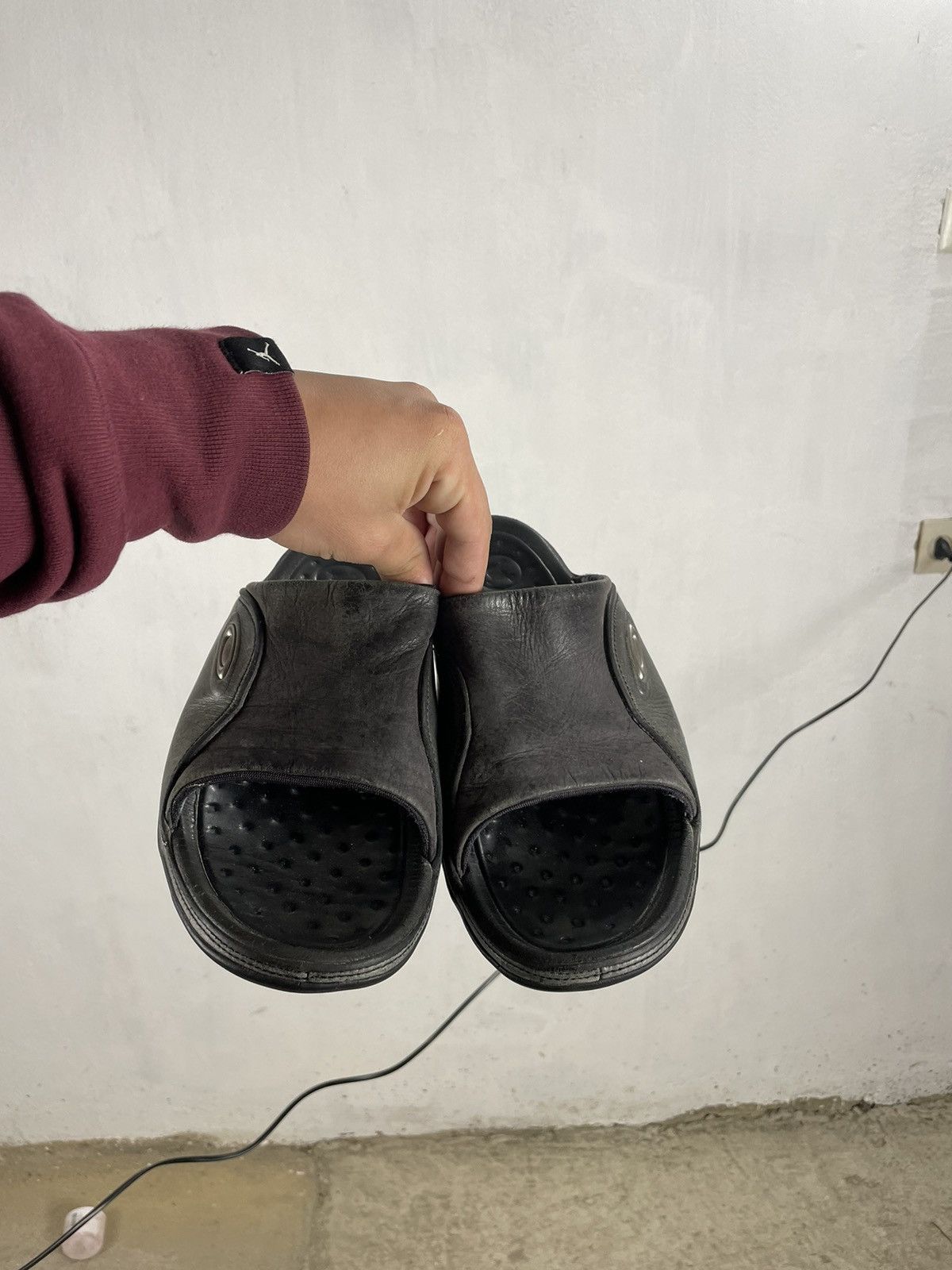 Oakley × Vintage Oakley Software Y2K leather sandals Size US 8 / EU 41 - 3 Thumbnail