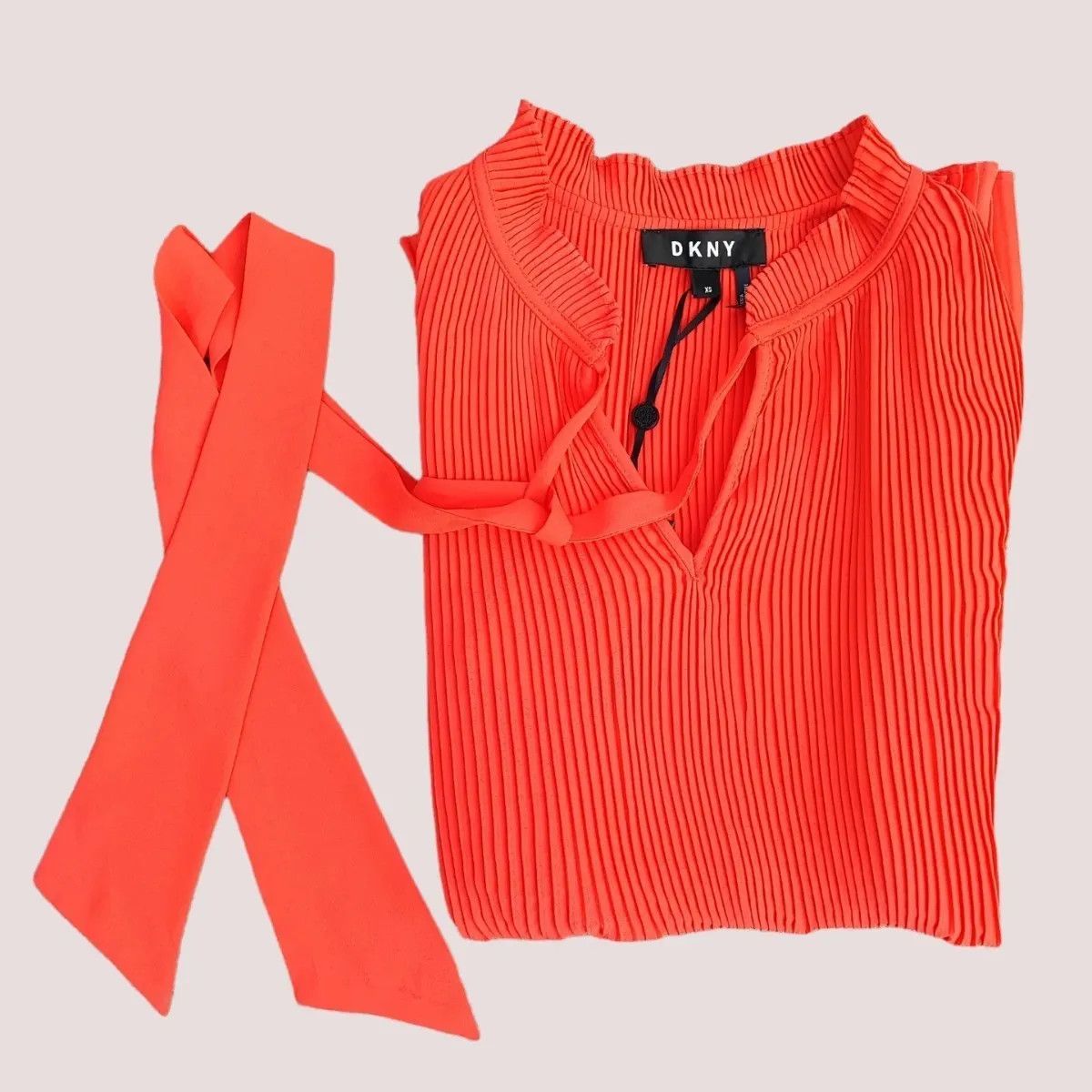 DKNY DKNY CORAL BLOUSE - FASHIONELLA Size XS / US 0-2 / IT 36-38 - 3 Thumbnail