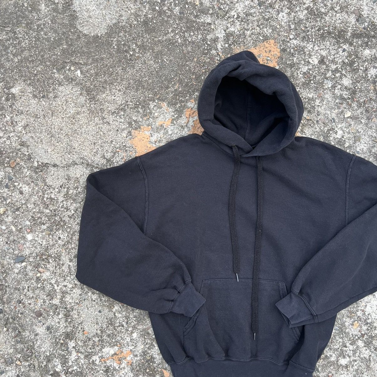 Fruit Of The Loom × Vintage VINTAGE FOTL BLANK HOODIE KANYE VIBE Size US S / EU 44-46 / 1 - 3 Thumbnail