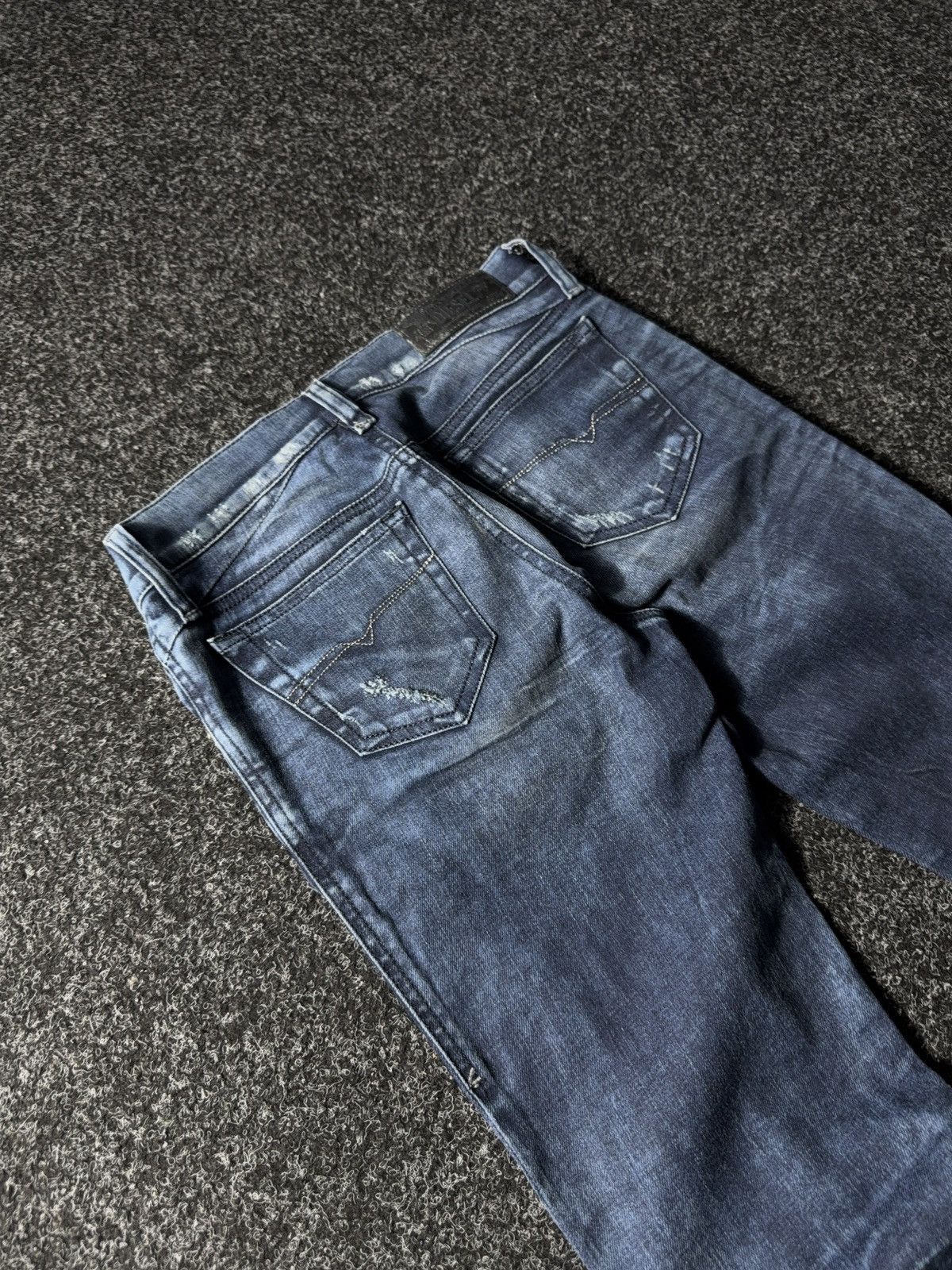 Diesel × If Six Was Nine × Vintage Vintage 90s Distressed Diesel Industry Jeans Skinny pants Size 25" / US 0 / IT 36 - 14 Thumbnail