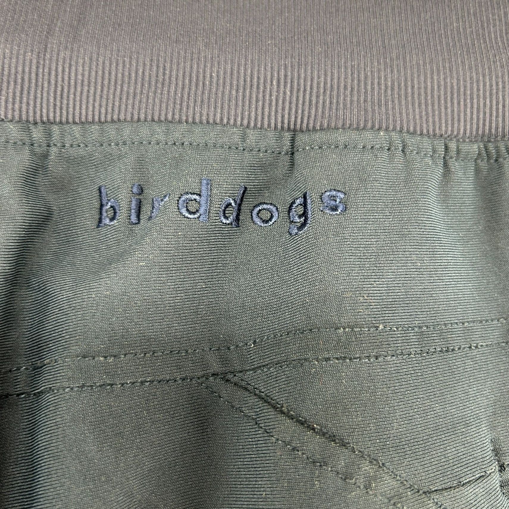 Vintage Birddogs Pants Jogger Regular XL Blue Navy Solid Drawstring Pockets Activewear Men Logo Size US 36 / EU 52 - 2 Thumbnail
