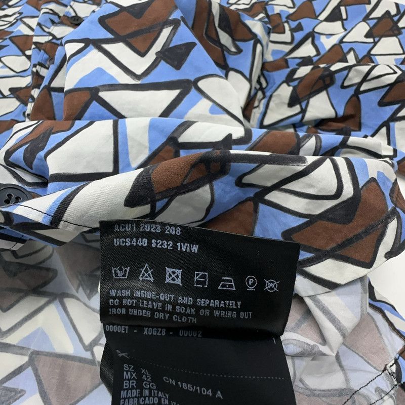 Prada Prada SS23 Patterned Short Sleeve Shirt-2506 Size US XL / EU 56 / 4 - 5 Thumbnail
