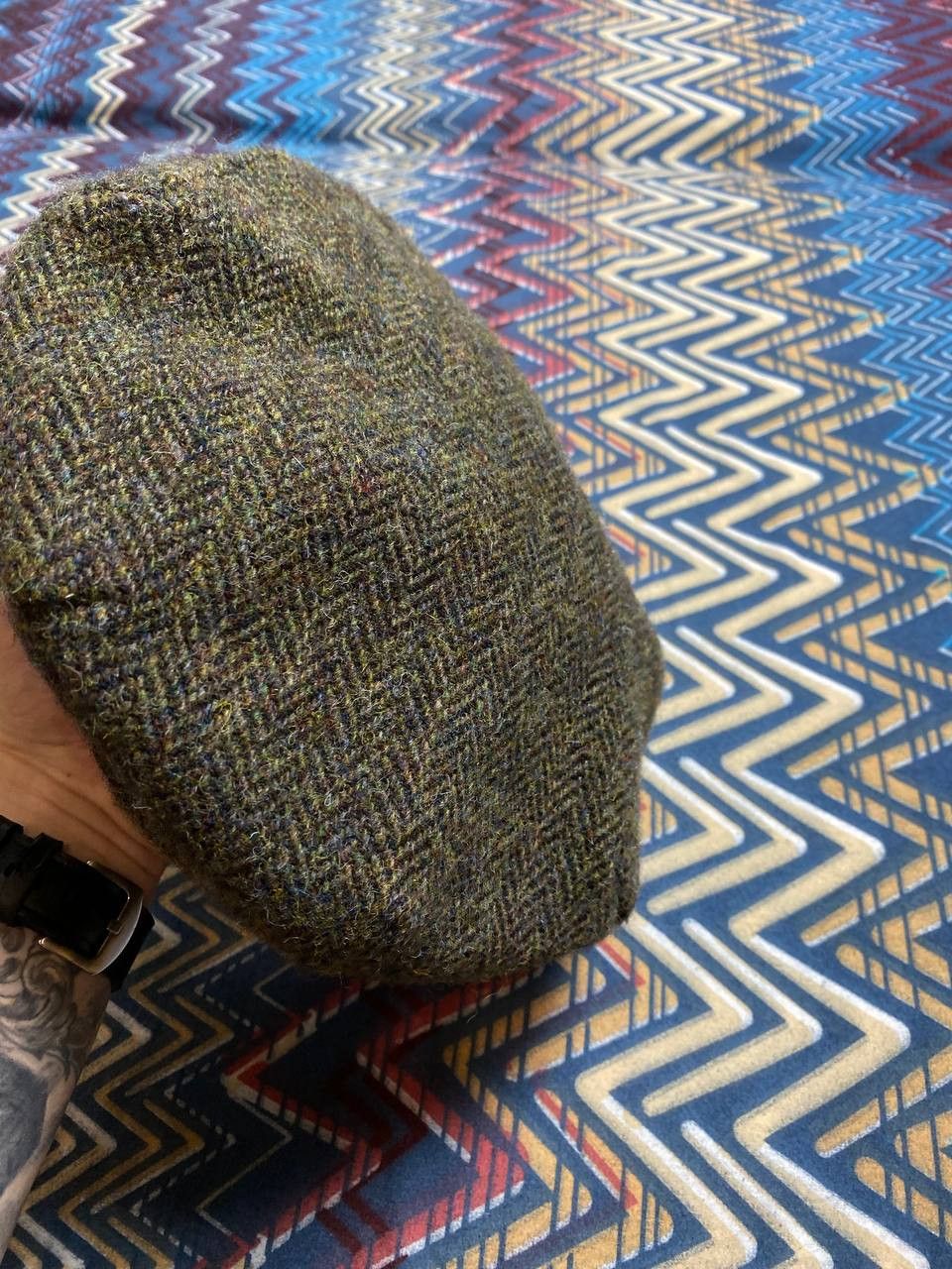 Harris Tweed Hats Vintage Harris Tweed Y2K Streetwear Size ONE SIZE - 8 Thumbnail