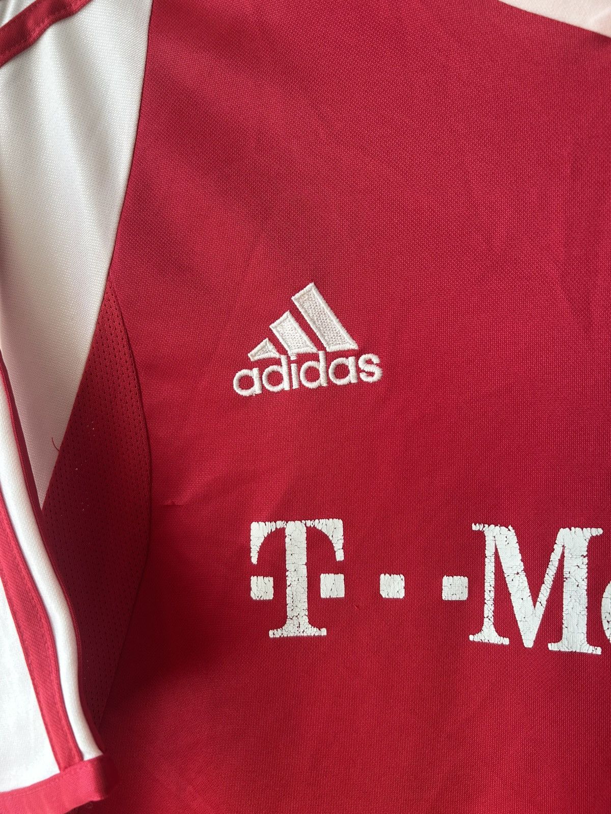 Adidas Adidas Bayern Munich 2003-2005 #14 Pizzaro Soccer Jersey Size US S / EU 44-46 / 1 - 6 Thumbnail