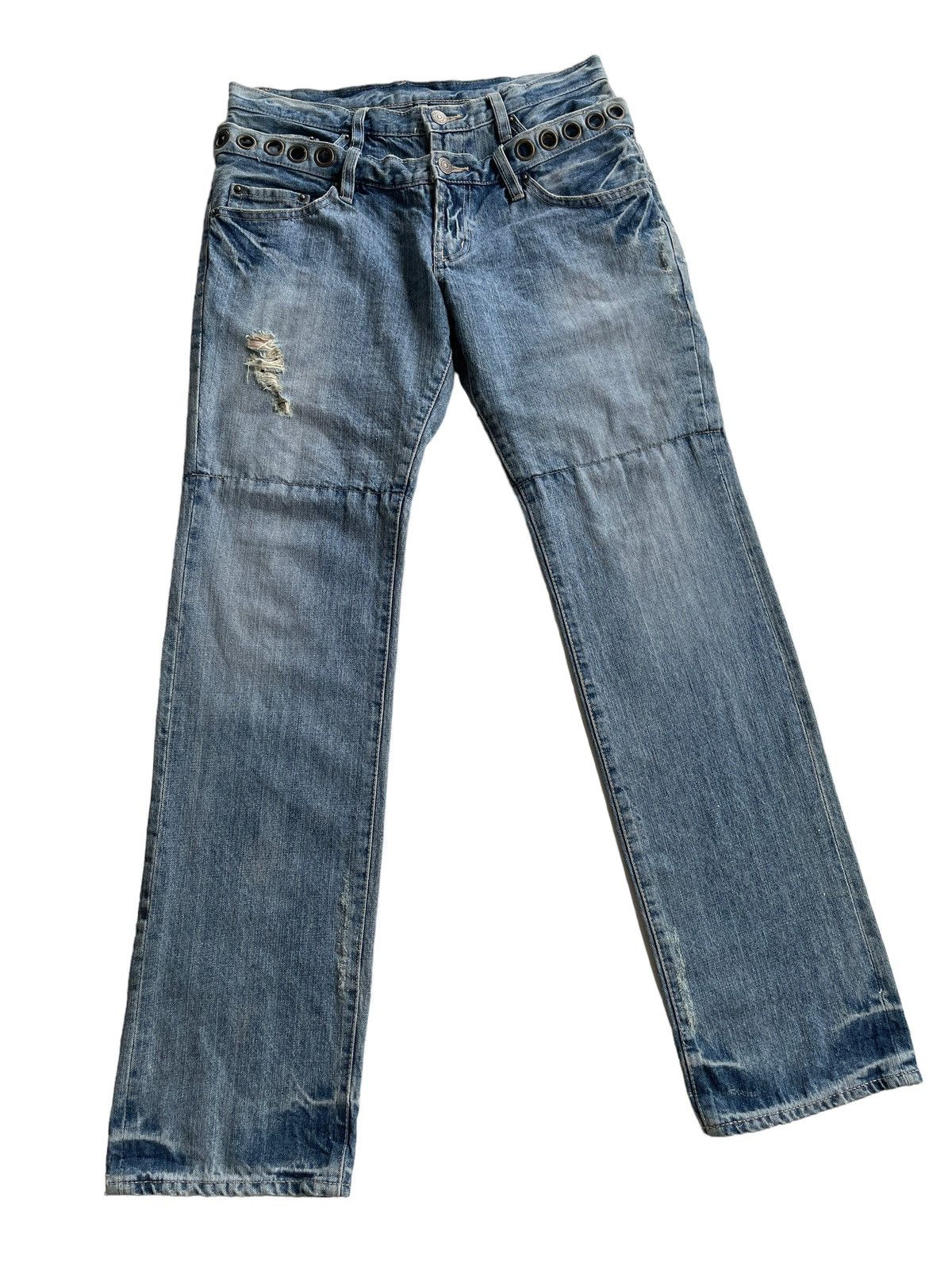 PPFM PPFM Double Waist Denim Size US 31 - 5 Thumbnail