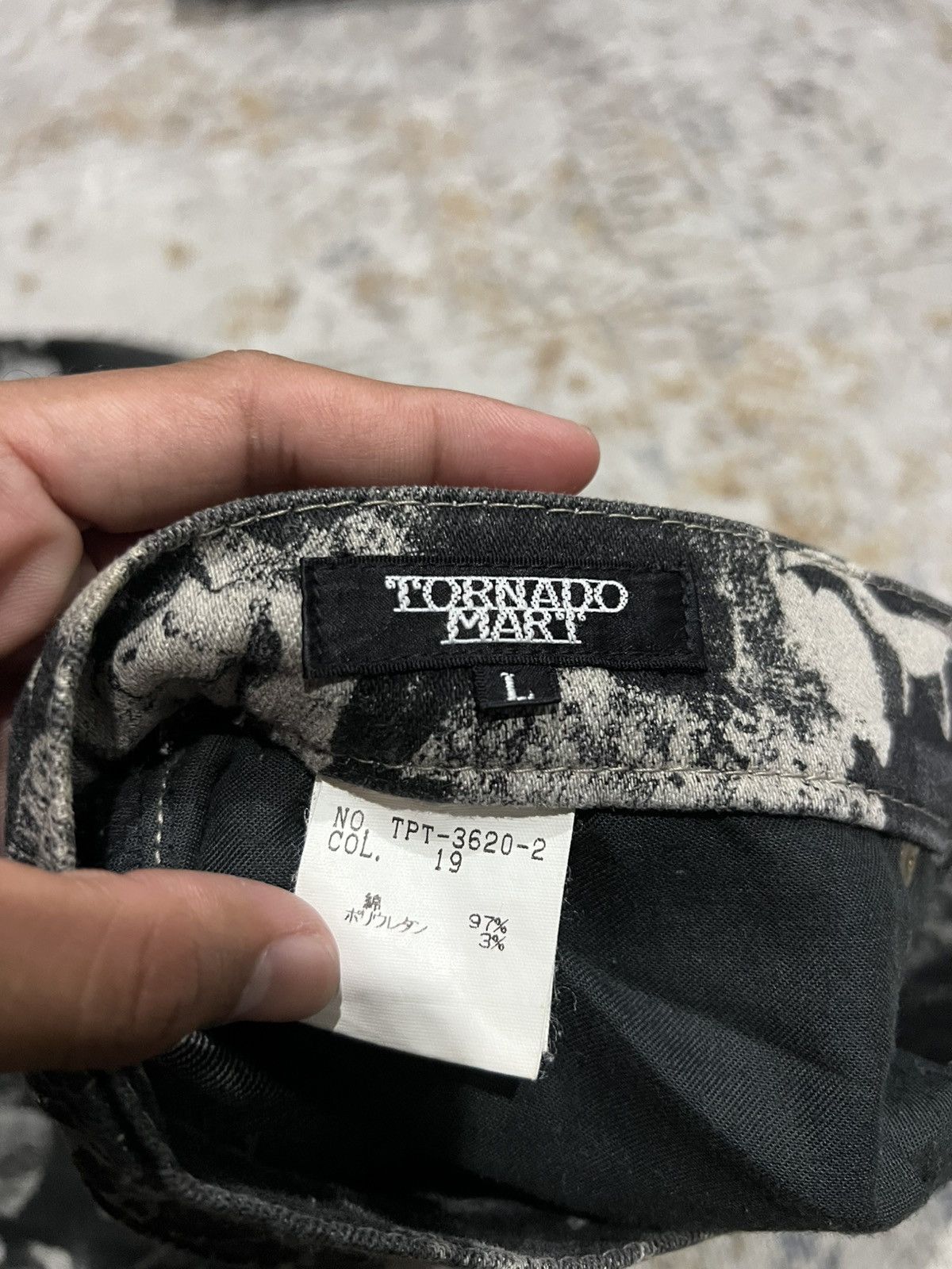 If Six Was Nine Tornado Mart Black Rose Flared Denim vkei LGB style Size US 32 / EU 48 - 7 Thumbnail