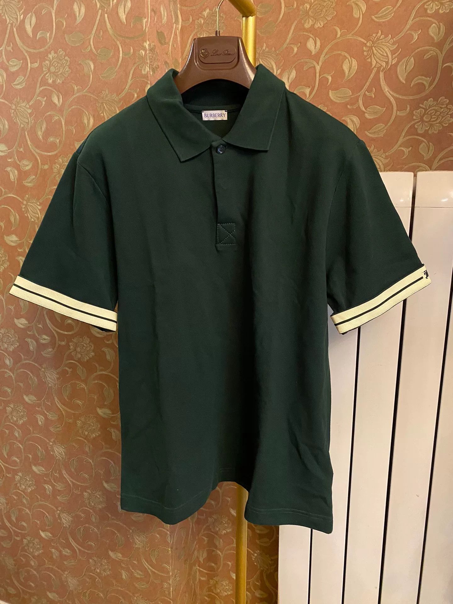 Burberry Burberry Green Equestrian Logo Polo Size US M / EU 48-50 / 2 - 1 Thumbnail