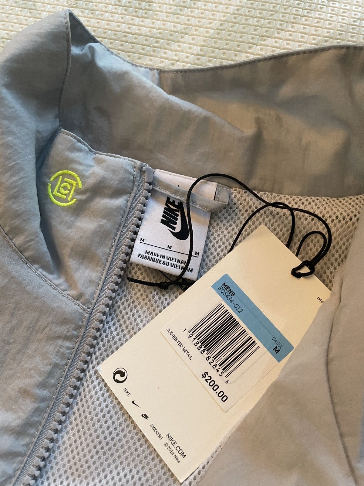 CLOT × Nike Nike Lab x CLOT Track 'Wolf Grey Dark Grey Volt Size US M / EU 48-50 / 2 - 4 Thumbnail