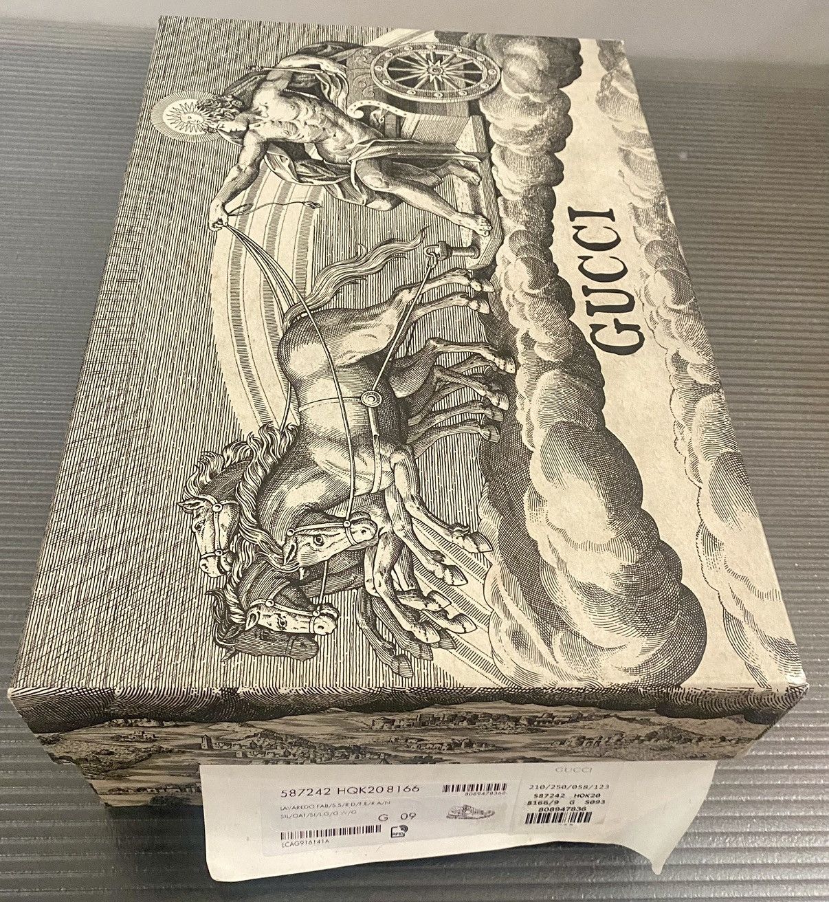 Gucci Gucci 🇮🇹 Lavaredo Fab grey Ultrapace sneakers 9uk NEW Size US 10 / EU 43 - 11 Thumbnail