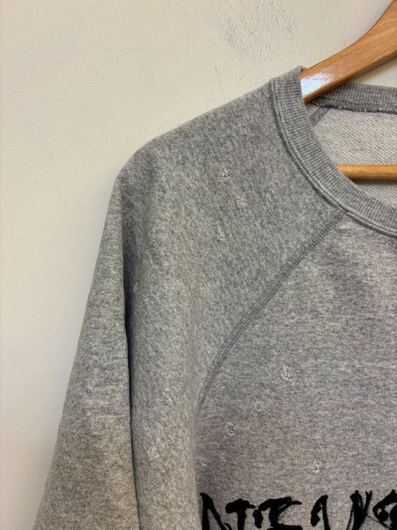 Other Gray Distressed Short Sleeve Sweatshirt- Size US L / EU 52-54 / 3 - 5 Thumbnail