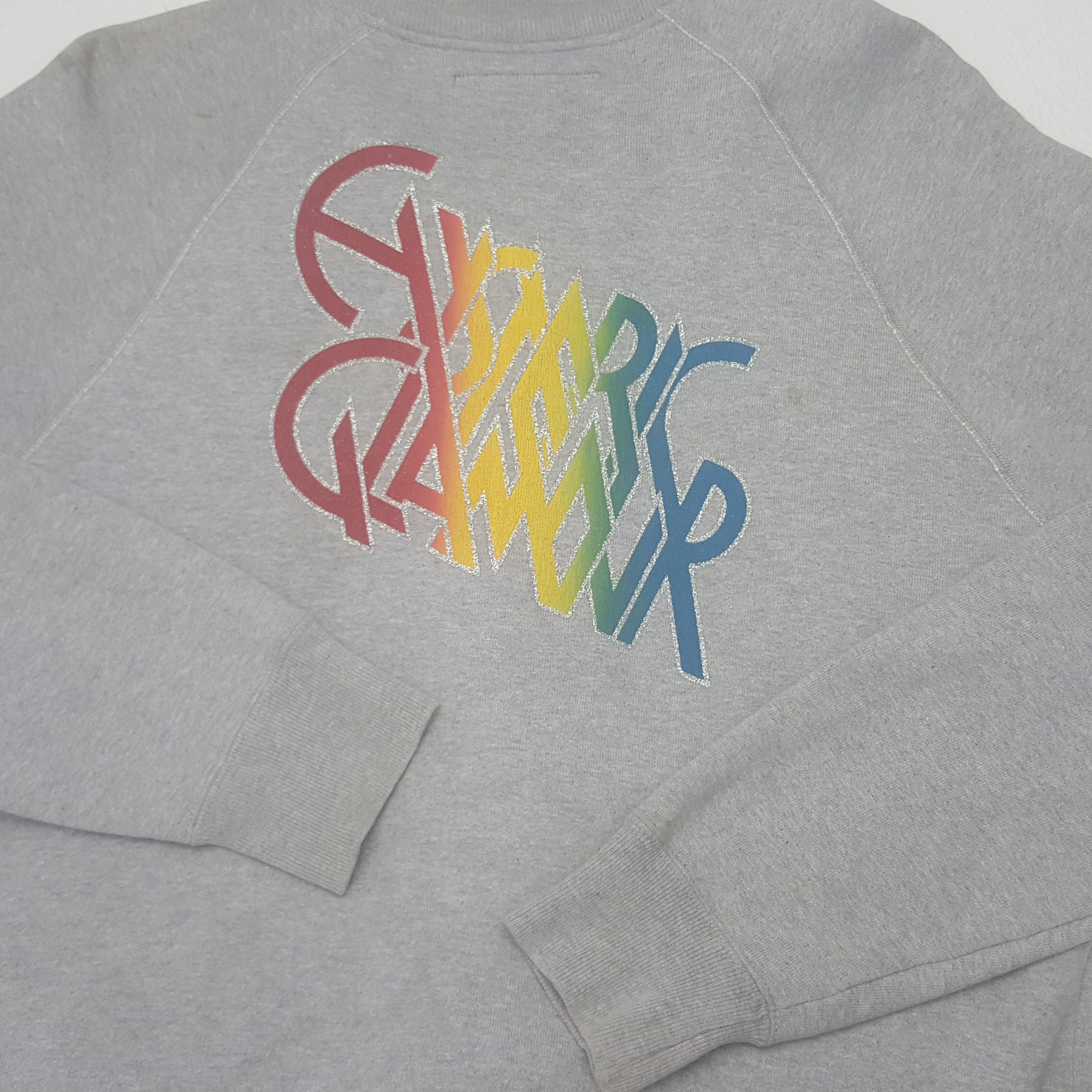 Hysteric Glamour × Vintage Vintage Hysteric Glamour Rainbow Varsity Jacket Size US M / EU 48-50 / 2 - 10 Thumbnail