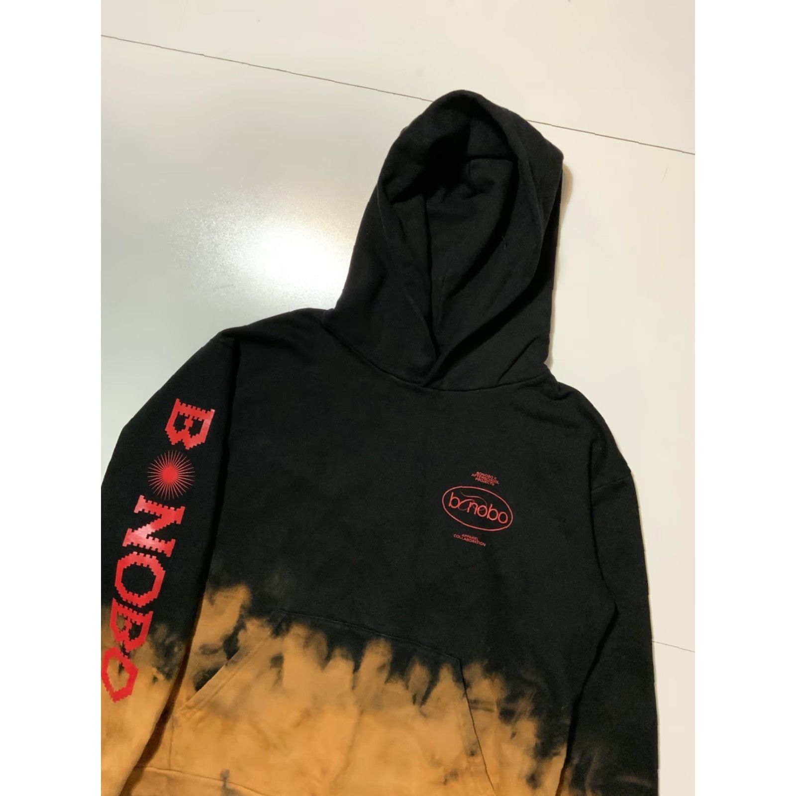 Bonobos Afterschool Projects X Bonobo DJ Electronic Trip Hop Heavyweight Pullover Hoodie Mens S Multicolor Size US S / EU 44-46 / 1 - 3 Thumbnail